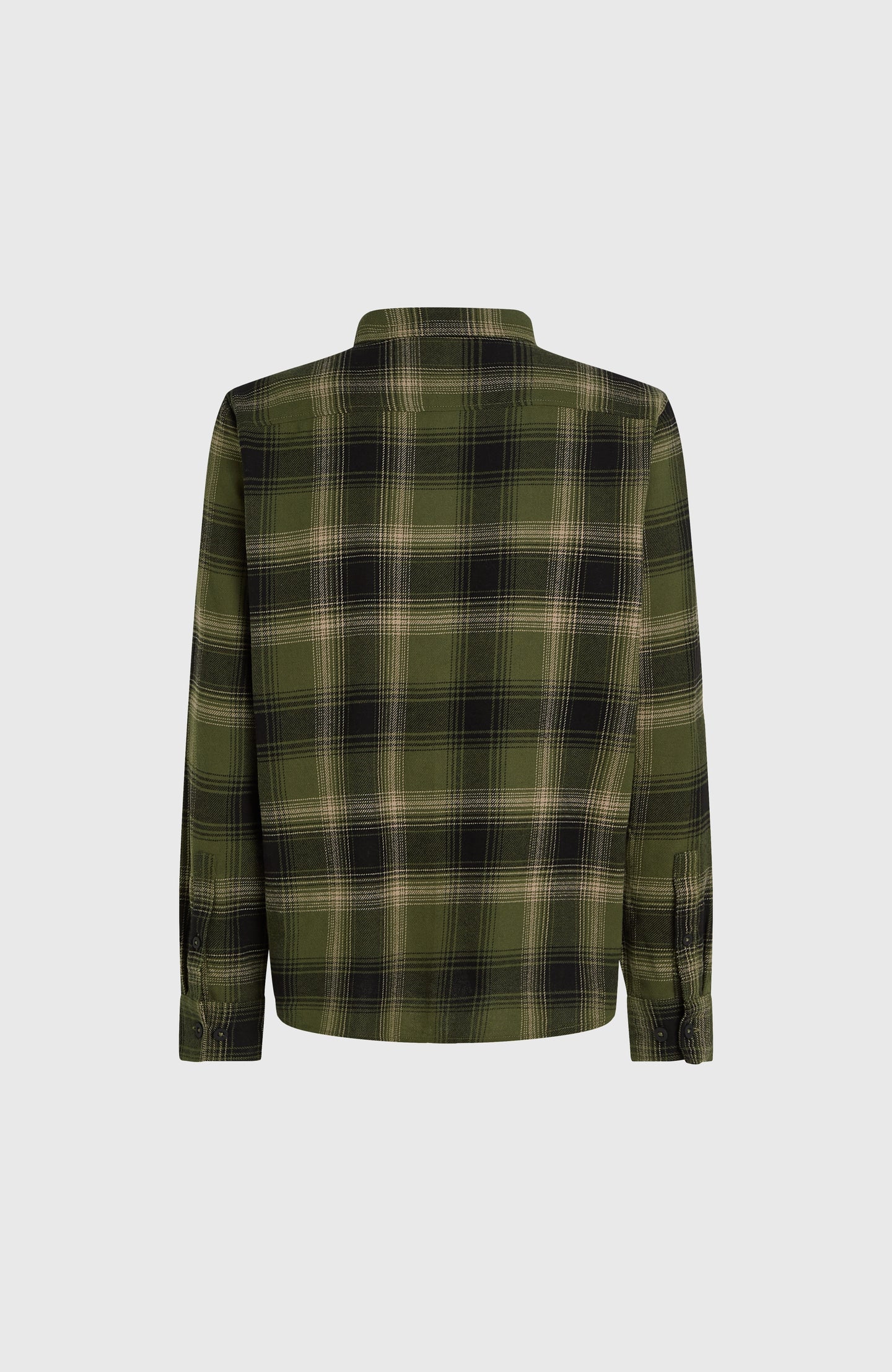 O'Neill Flannel Check Shirt - Green Check Small