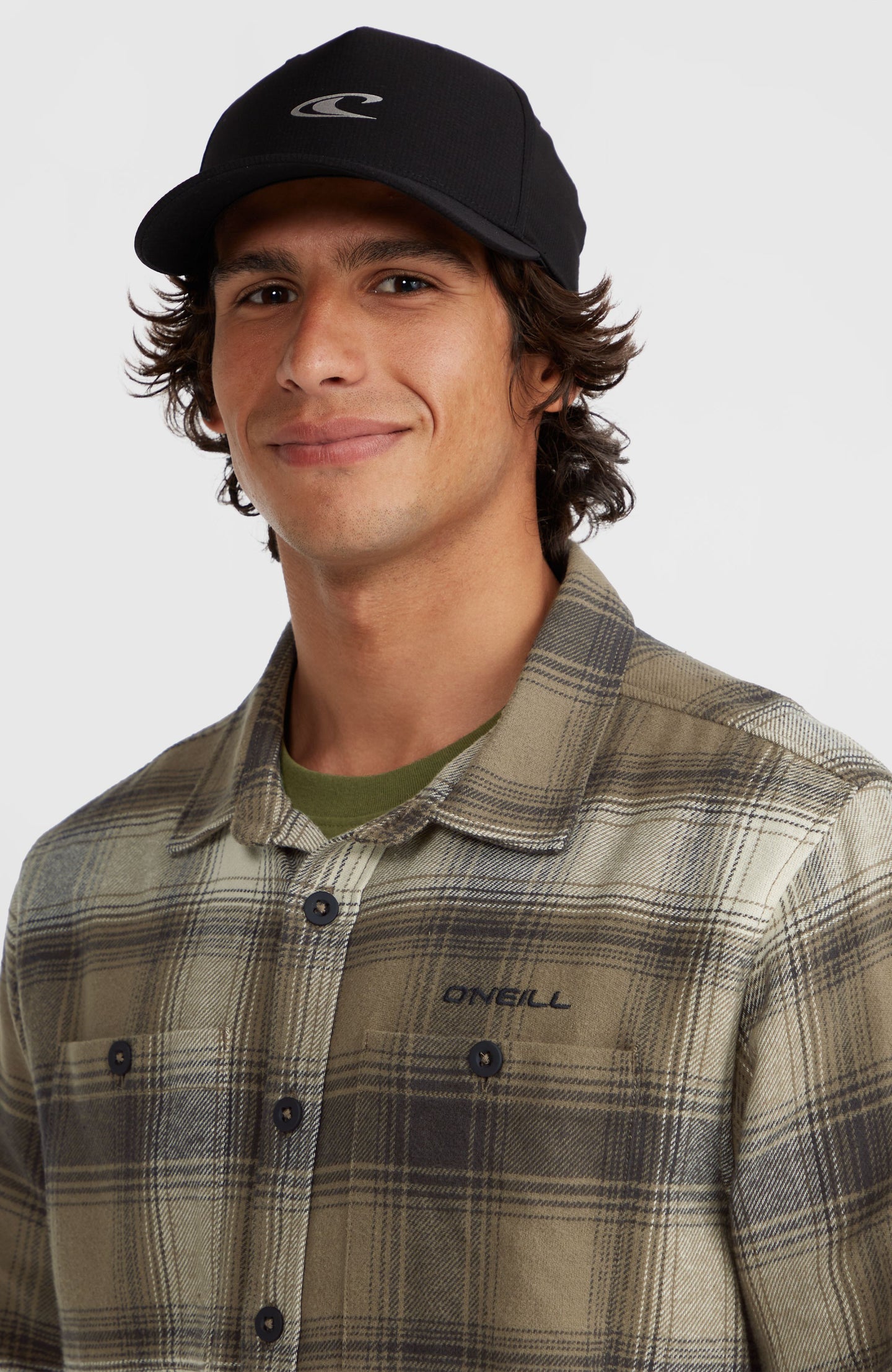 O'Neill Flannel Check Shirt - Brown Check Small