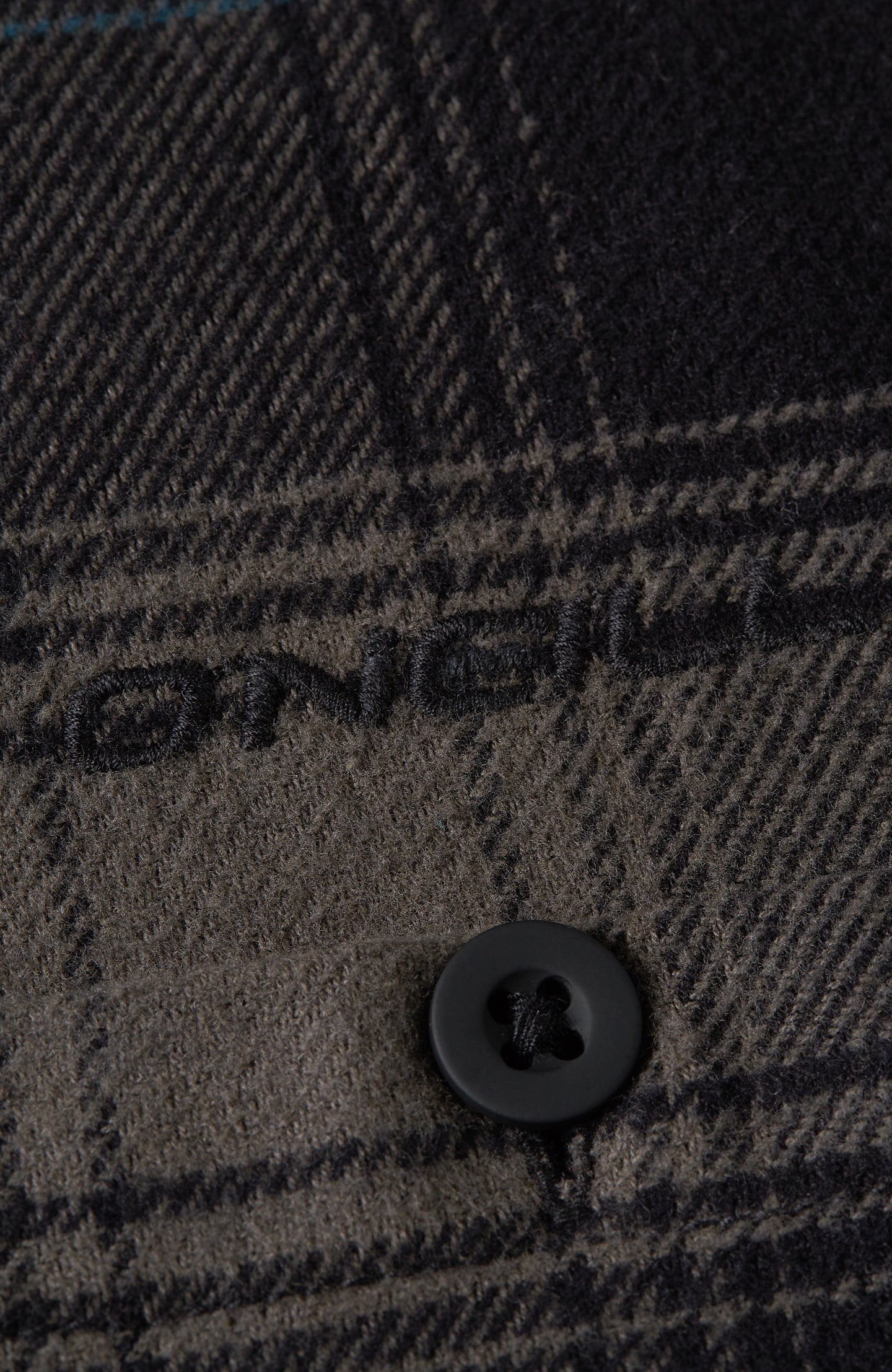 O'Neill Flannel Check Shirt - Black Check Small