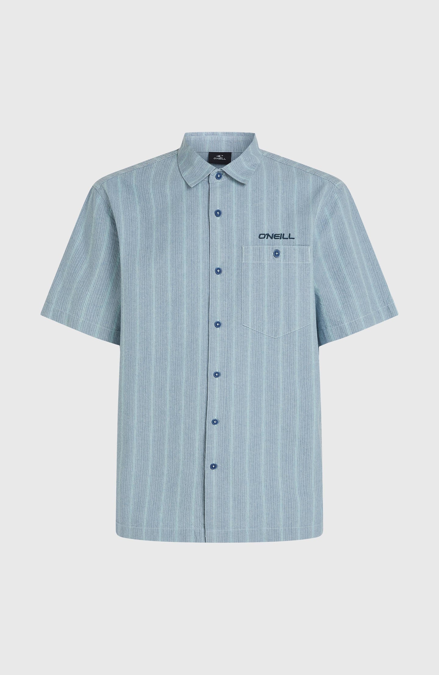O'Neill Jacquard Stripe Shirt - Blue Cali Stripe