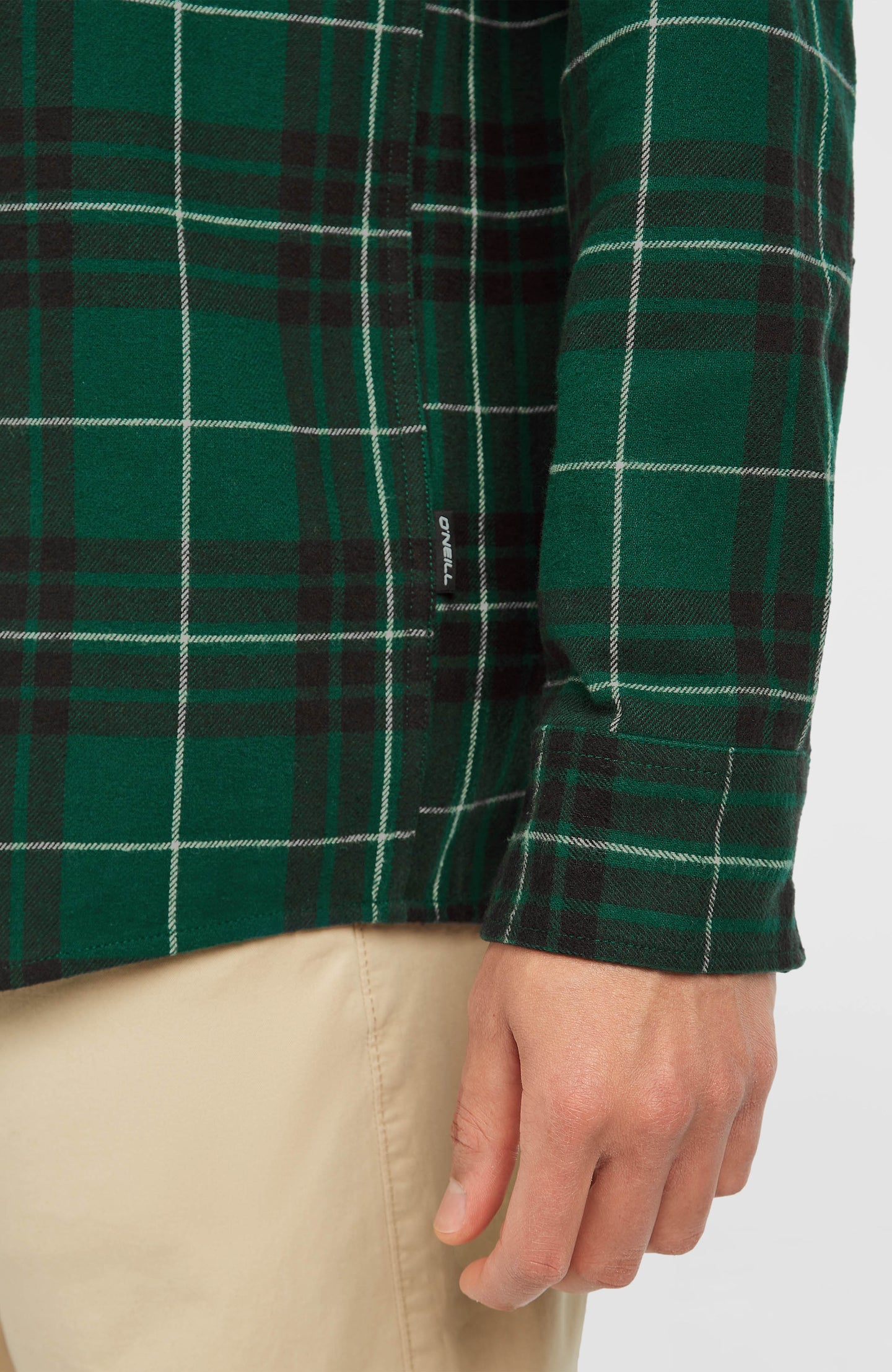 O'Neill Must-Have Flannel Shirt - Green Flannel Check