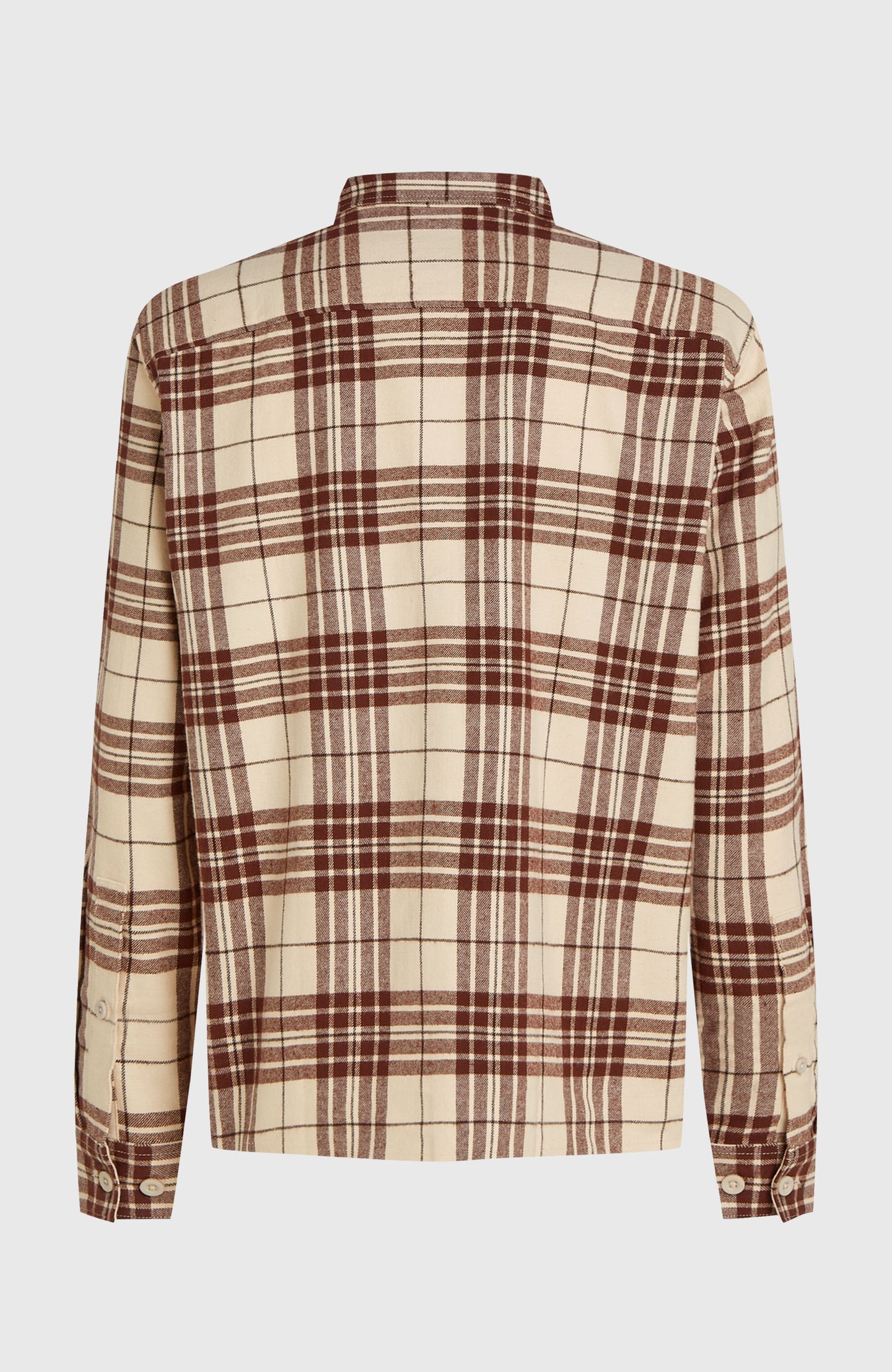 O'Neill Must-Have Flannel Shirt - Beige Flannel Check