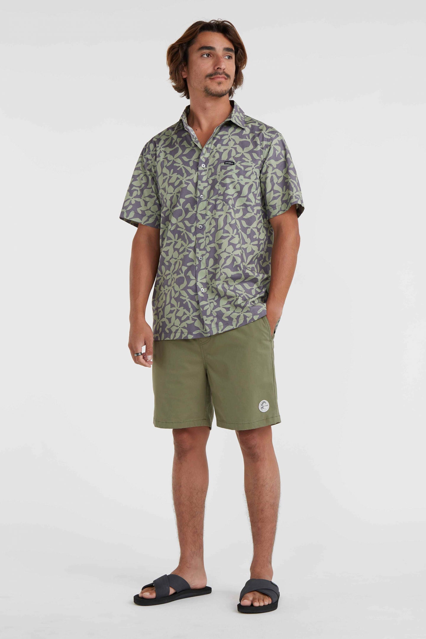 Og Porter Shorts - Deep Lichen Green