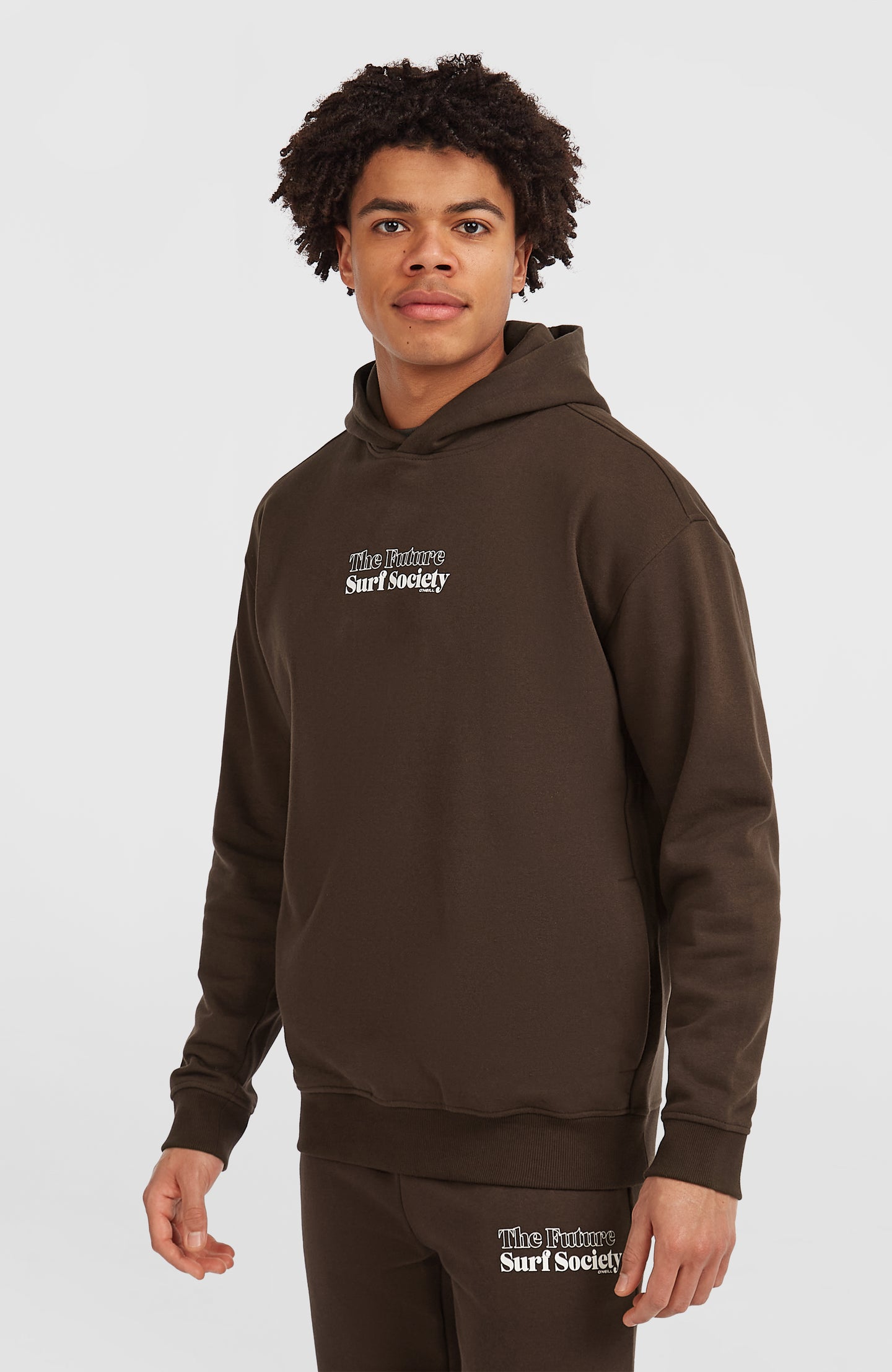 The Future Surf Society Hoodie - Coffee Bean