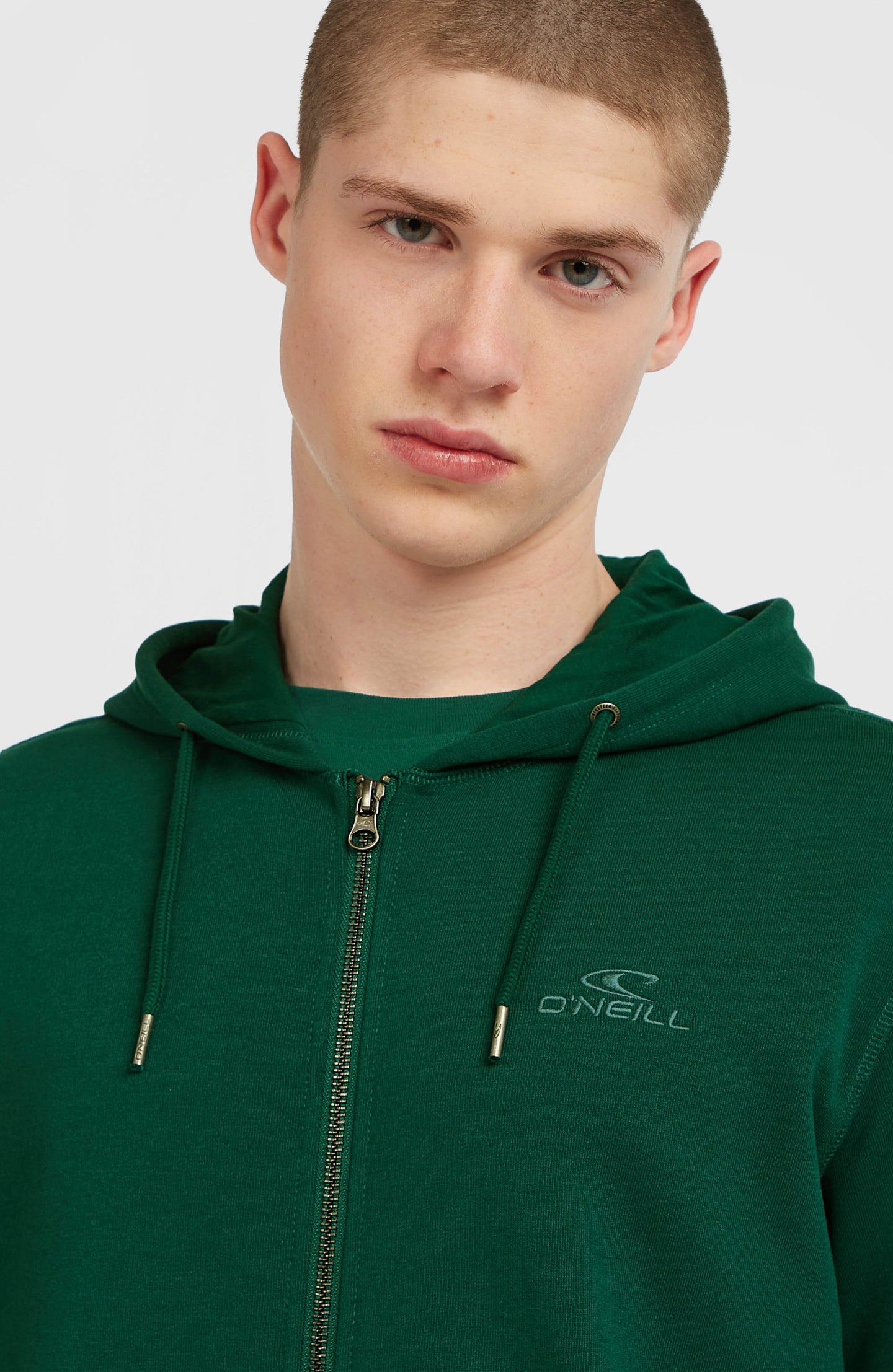 O'Neill Small Logo Fz Hoodie - Emerald Envy