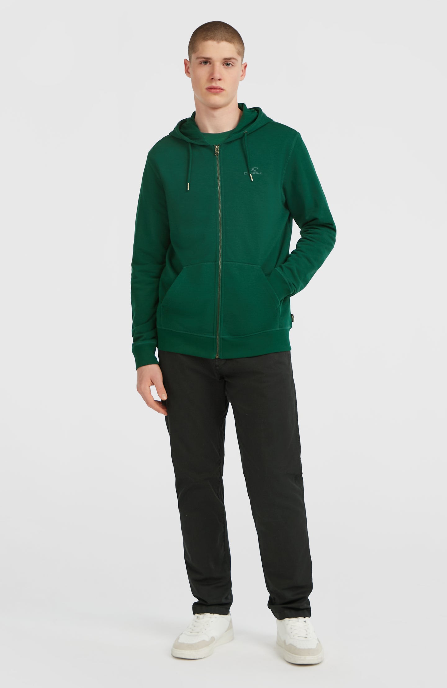 O'Neill Small Logo Fz Hoodie - Emerald Envy