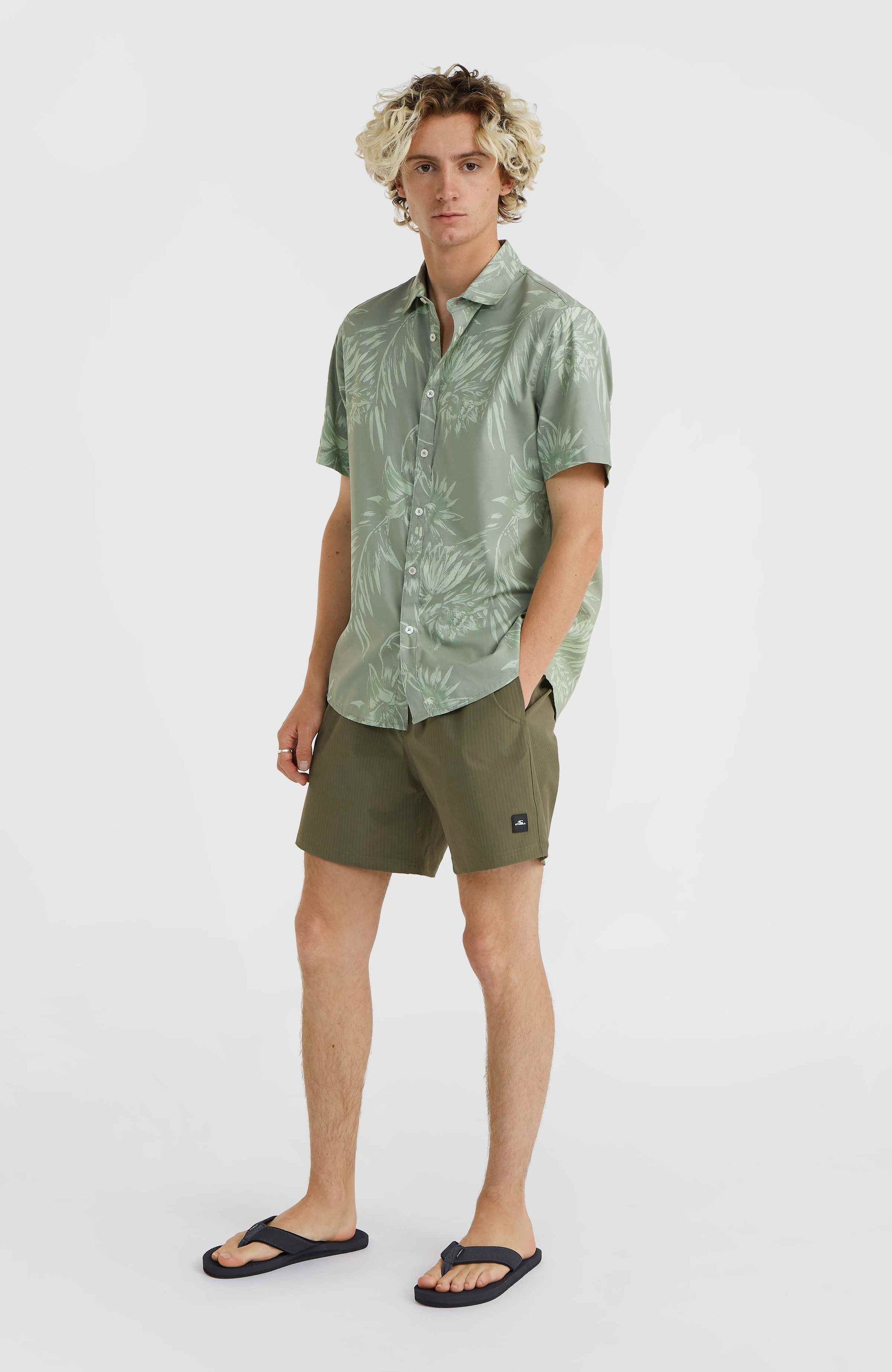 Mix & Match Vert 16'' Swim Shorts - Asher Tree