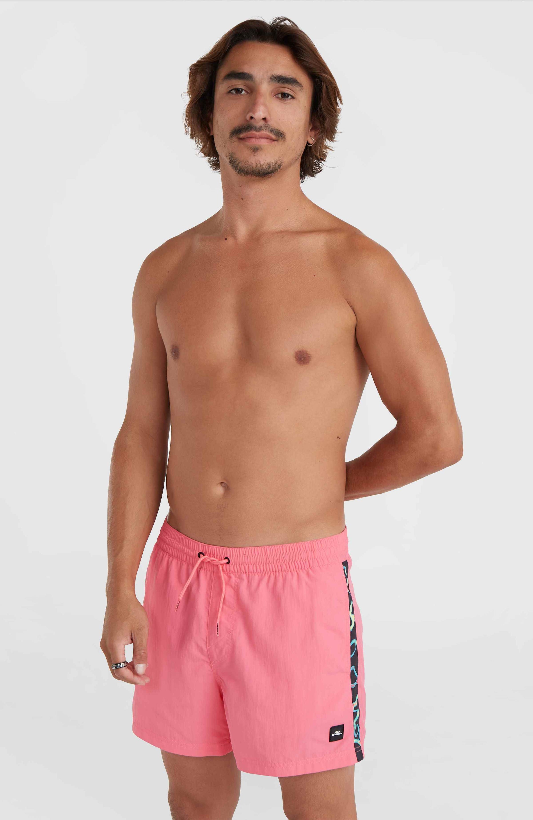 Jack O'Neill Vert Retro 14'' Swim Shorts - Perfectly Pink