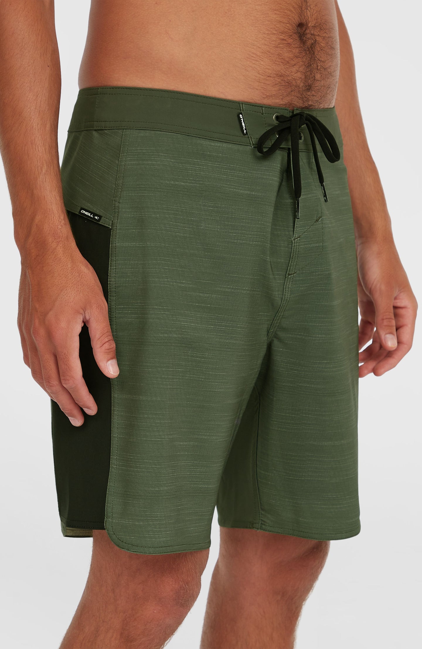 Hyperfreak Tech Panel 19" Boardshorts - Army Tech Panel