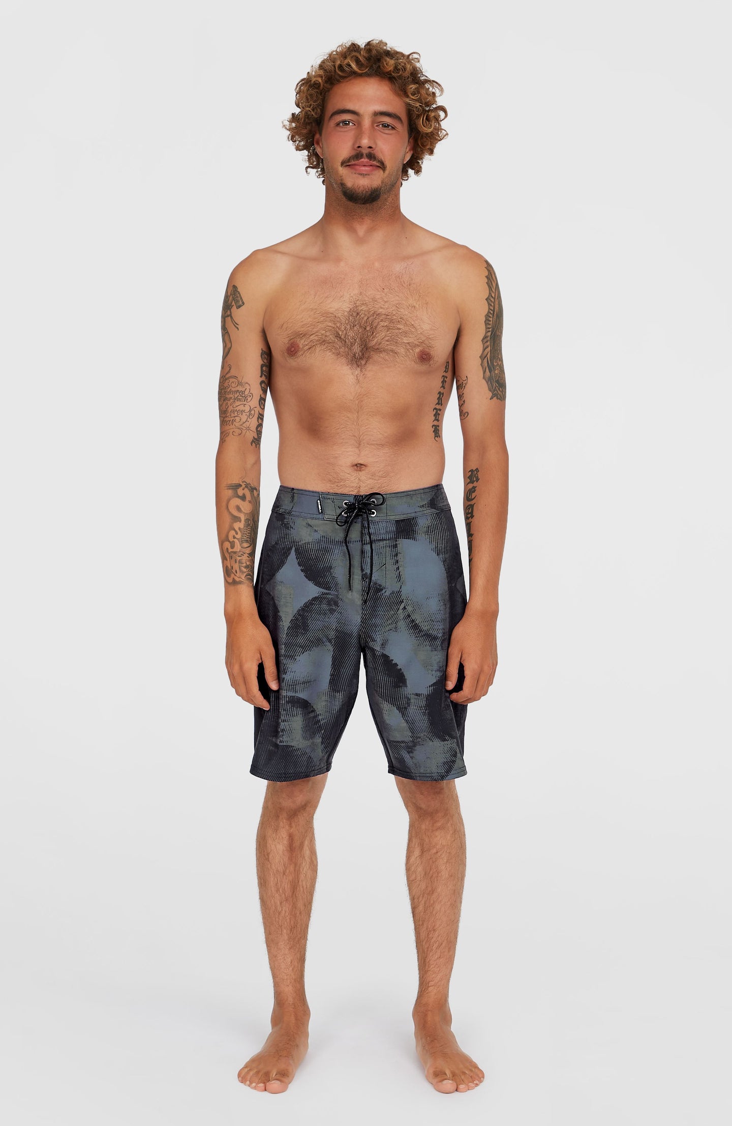 Trvlr Tech Enduro 20" Boardshorts - Army Enduro Panel