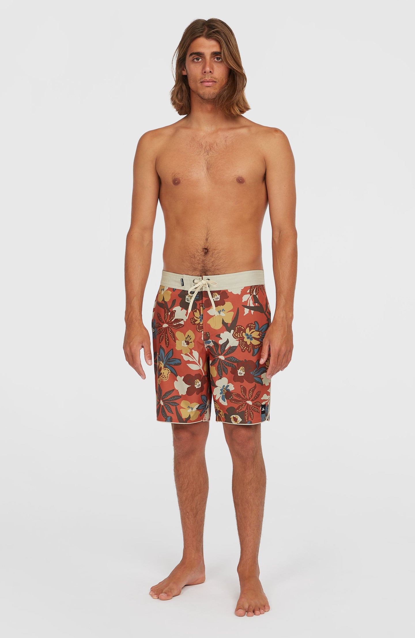 Hyperfreak Mysto Scallop 19" Boardshorts - Ginger Mysto Scallop