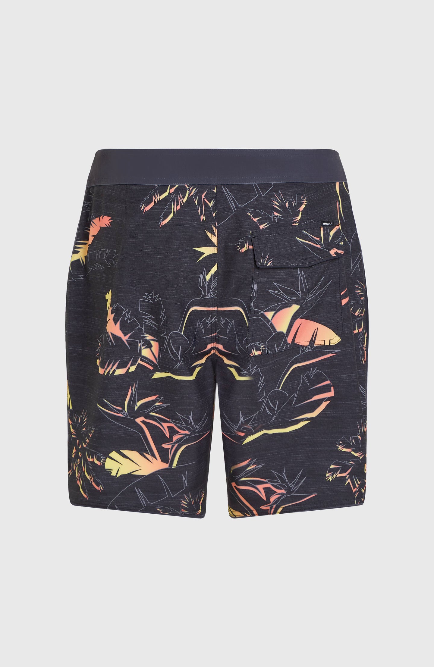 Hyperfreak Mysto Scallop 19" Boardshorts - Black Mysto Scallop