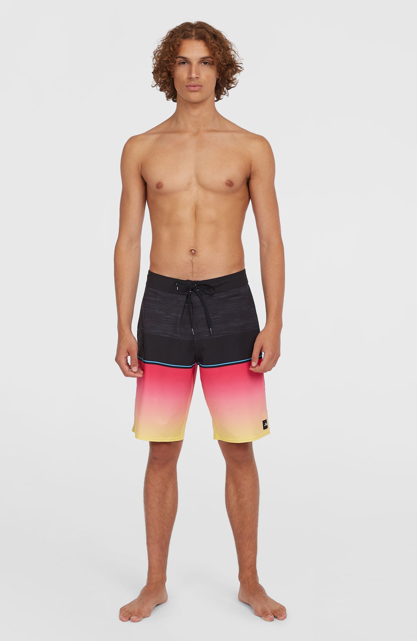 Hyperfreak Heat Block 21" Boardshorts - Fuchsia Heat Block