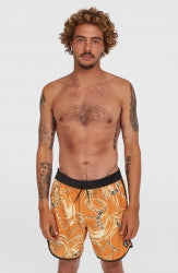 O'Riginals Scallop 16" Swimshorts - Orange Originals