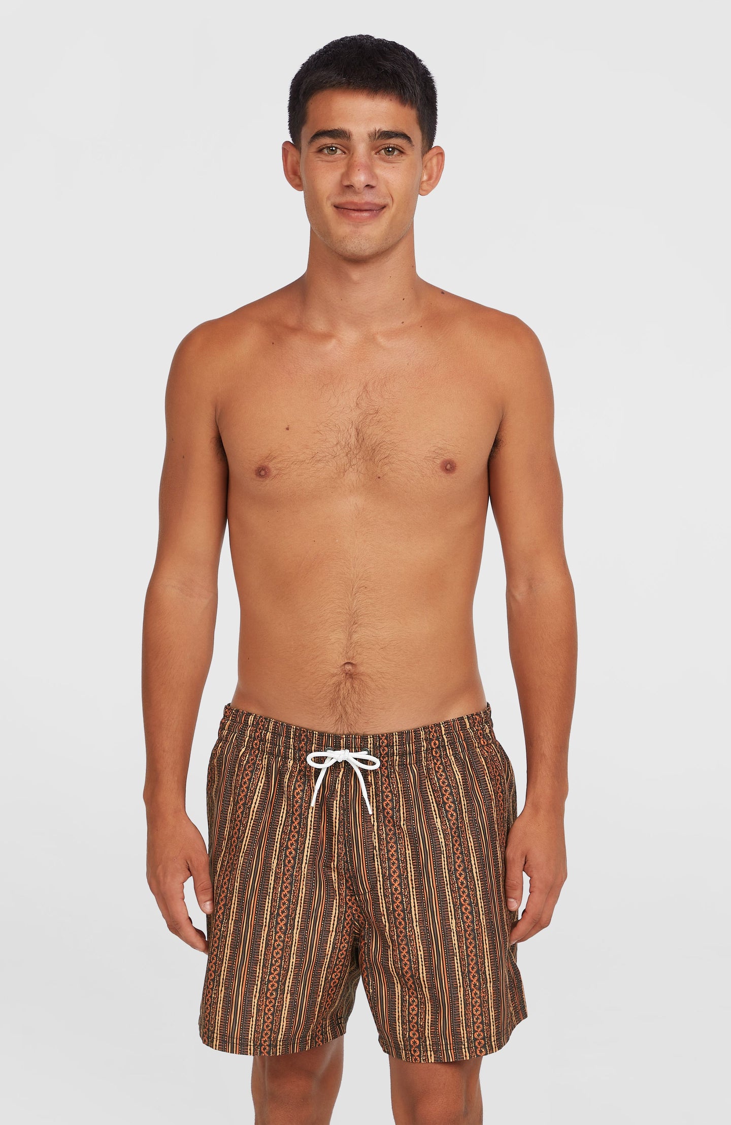 O'Neill Cali Print 15'' Swimshorts - Orange Pressed Lines