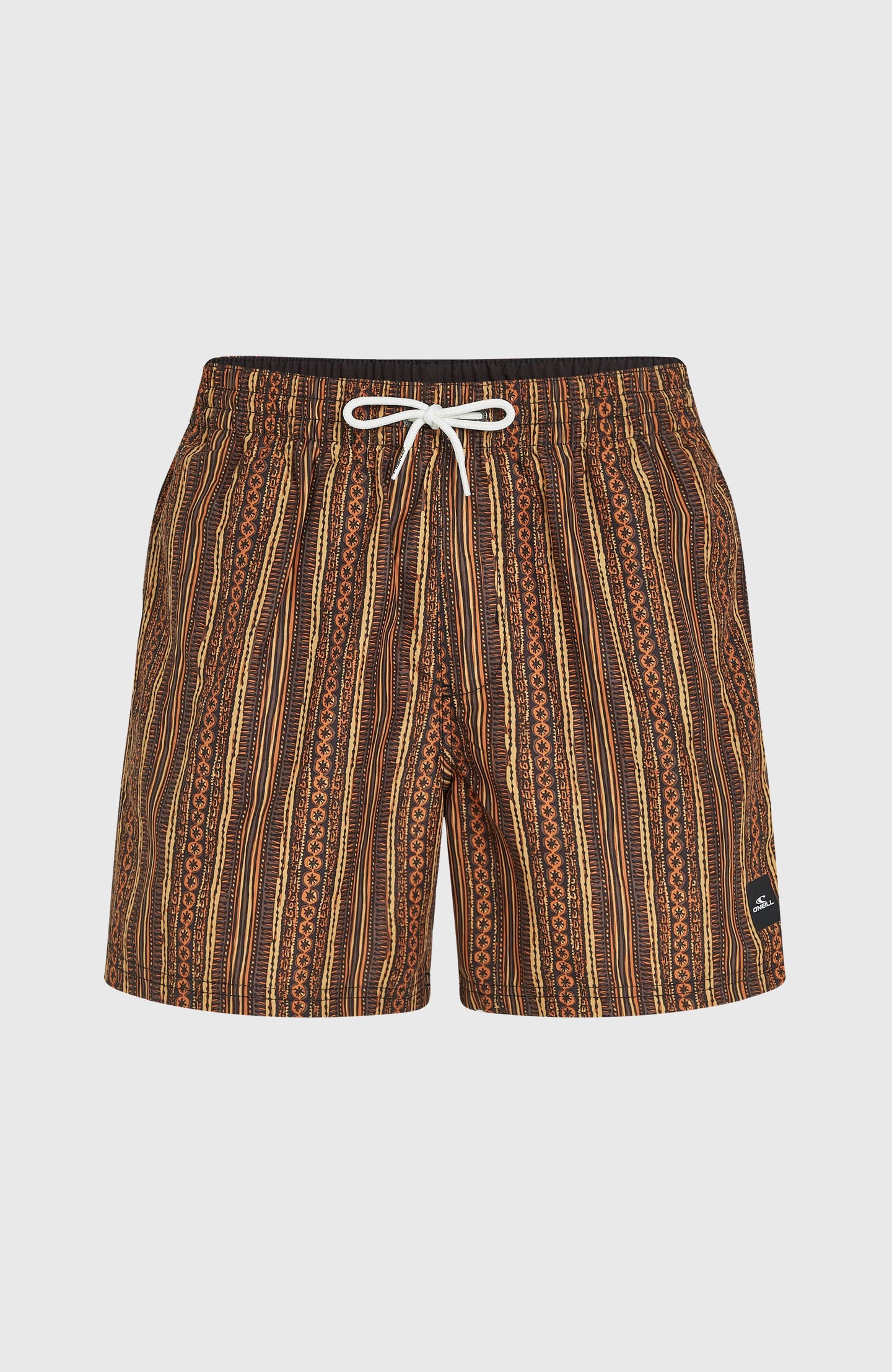 O'Neill Cali Print 15'' Swimshorts - Orange Pressed Lines