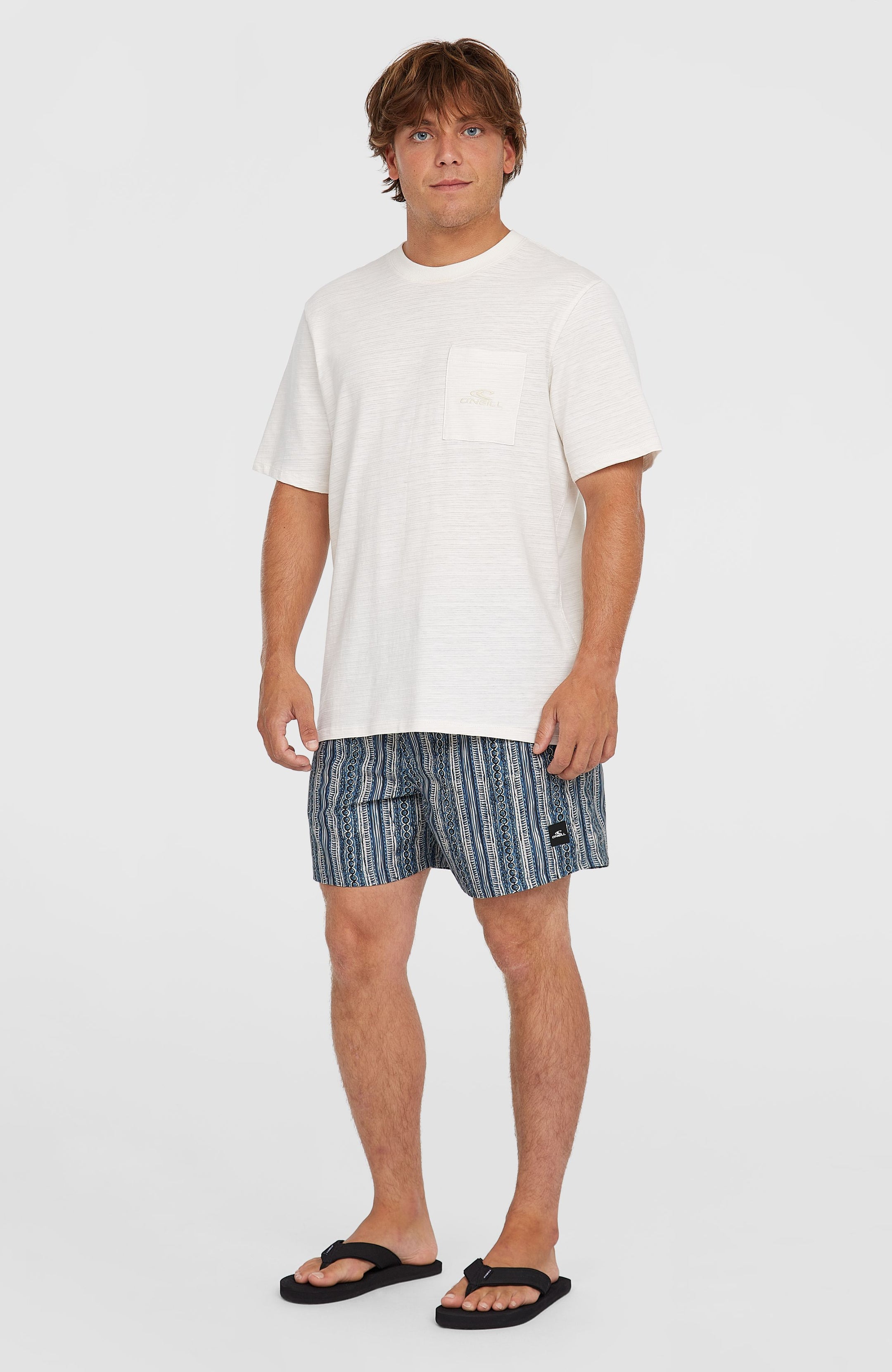 O'Neill Cali Print 15'' Swimshorts - Blue Pressed Lines