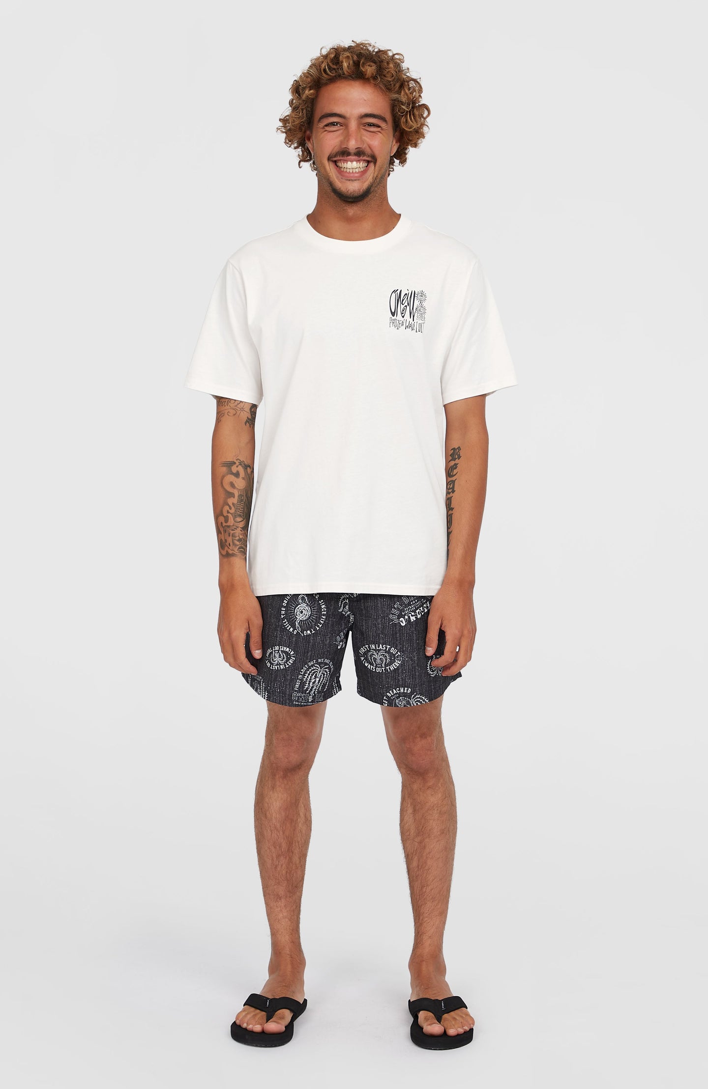 O'Neill Cali Print 15'' Swimshorts - Black Mystical