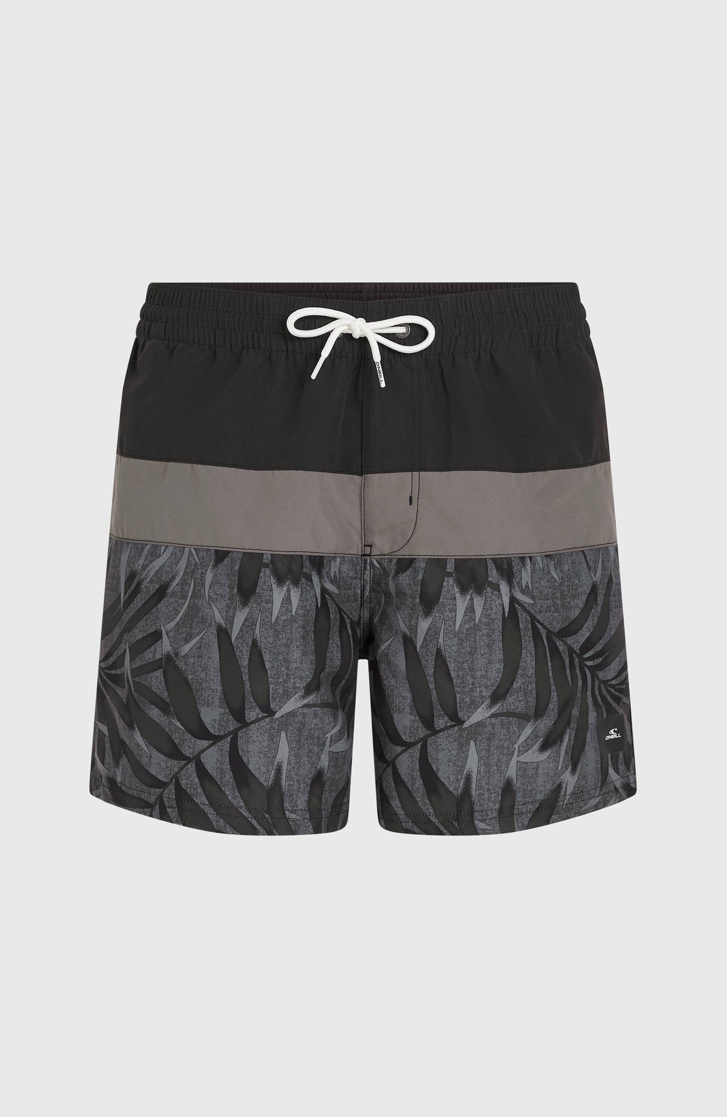 O'Neill Cali Block 15'' Swimshorts - Black Dipped Leaves