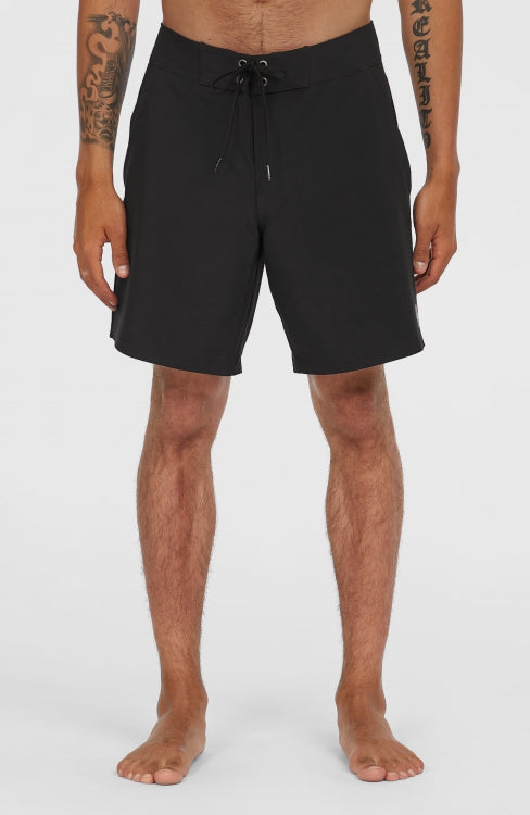 O'Neill Solid 17" Boardshorts - Black Out