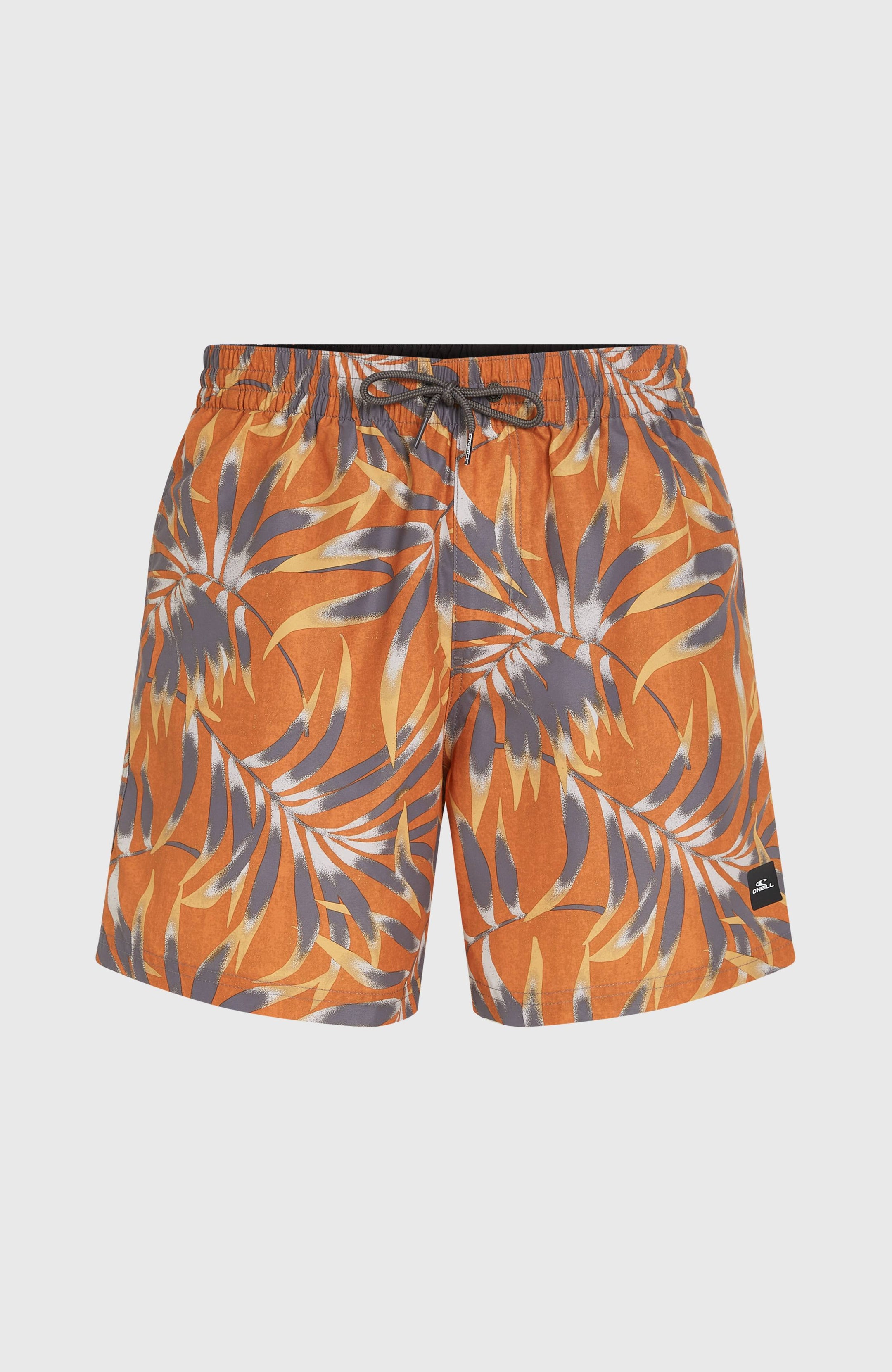 O'Neill Cali Floral 16'' Swimshorts - Orange Dipped Leaves