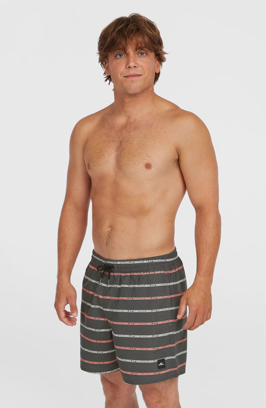 O'Neill Cali First 15'' Swimshorts - Grey O'Neill Stripe