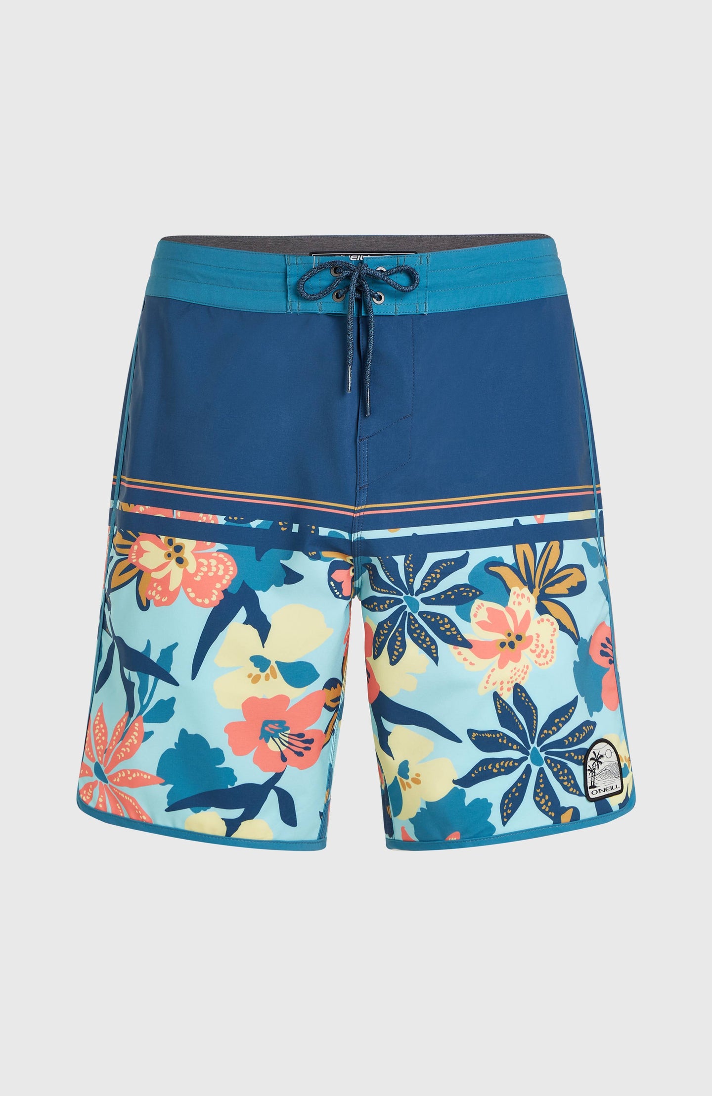 Cruzer Scallop 18" Boardshorts - Indigo Scallop