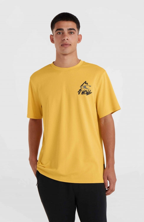 O’Neill Hybrid Logo Polygiene T-Shirt - Golden Haze
