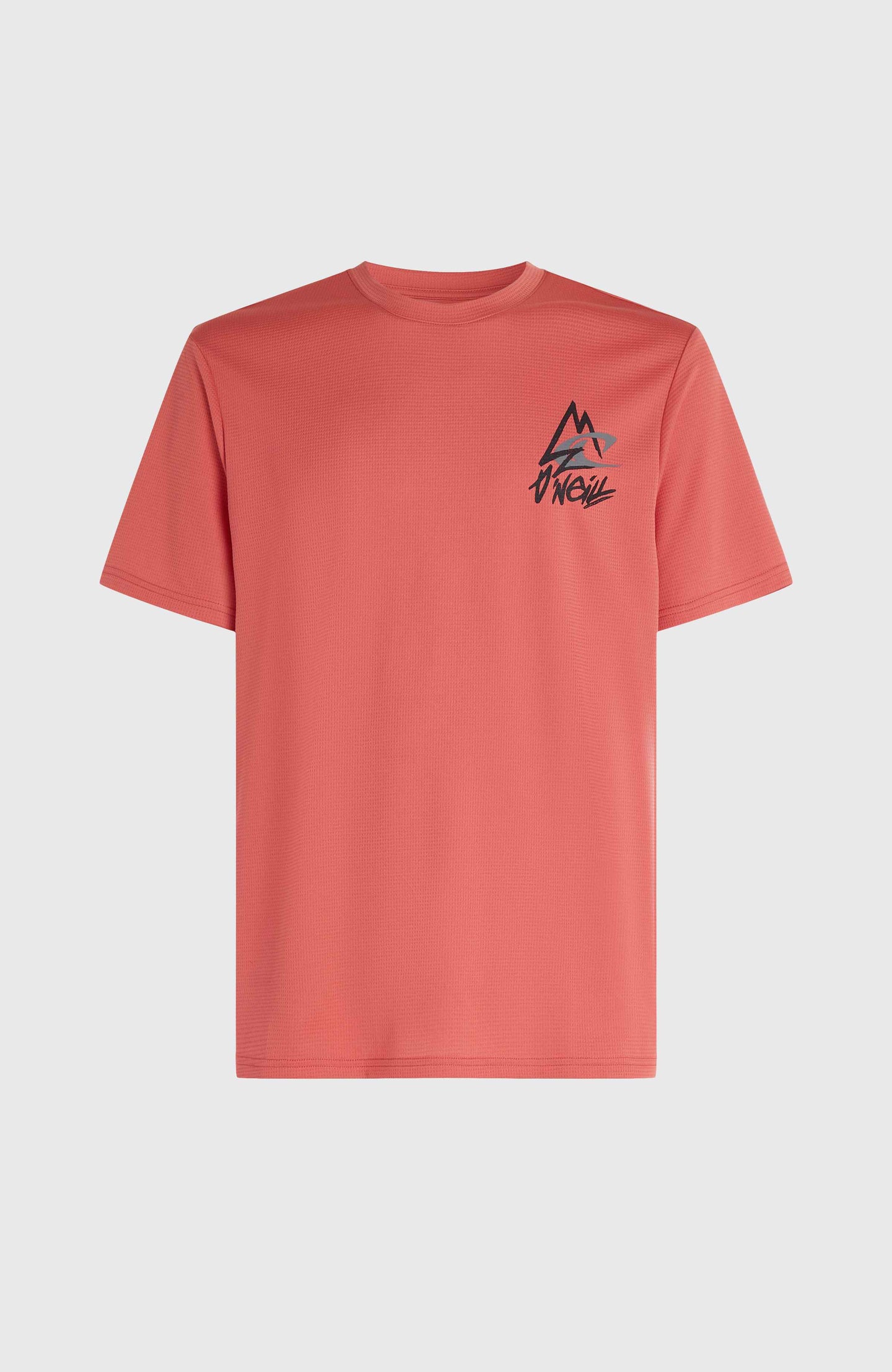 O’Neill Hybrid Logo Polygiene T-Shirt - Red Orcher
