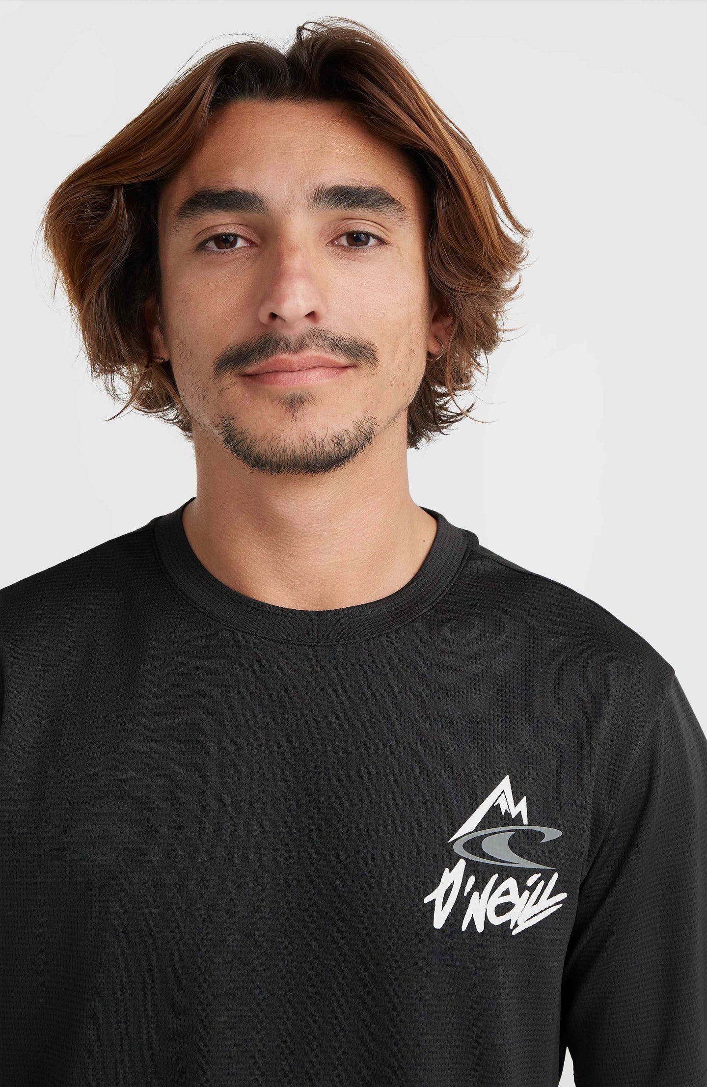 O’Neill Hybrid Logo Polygiene T-Shirt - Black Out