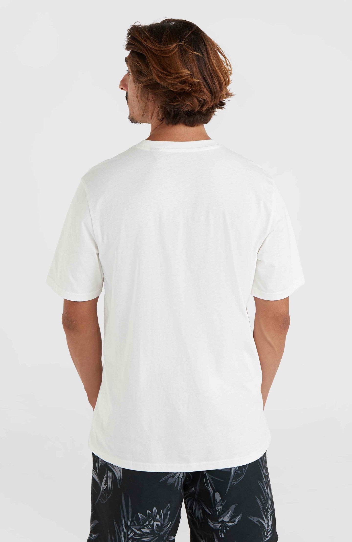 Mix & Match Palm T-Shirt - Snow White