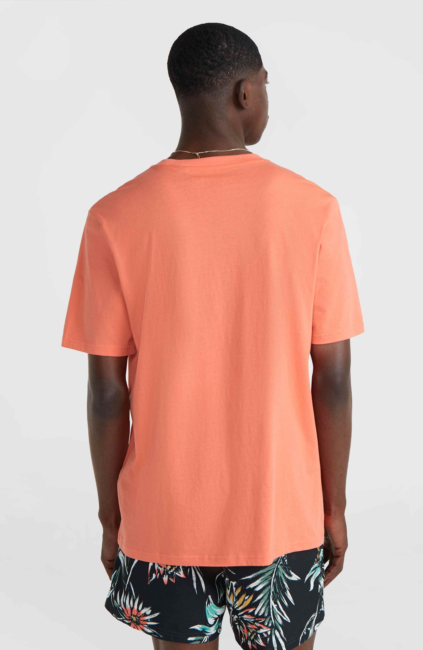 Mix & Match Palm T-Shirt - Living Coral