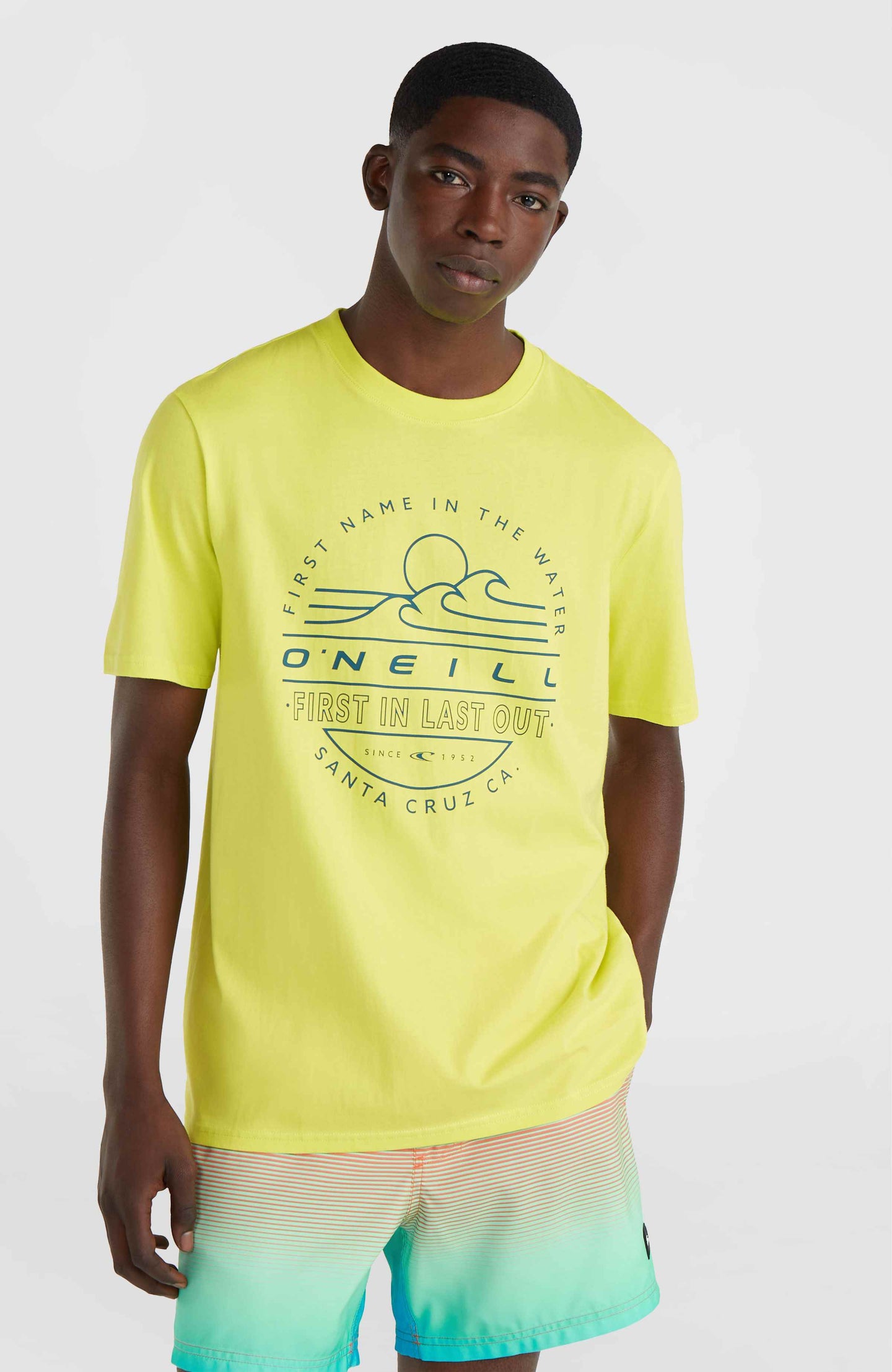 Jack O'Neill Muir T-Shirt - Neon Yellow