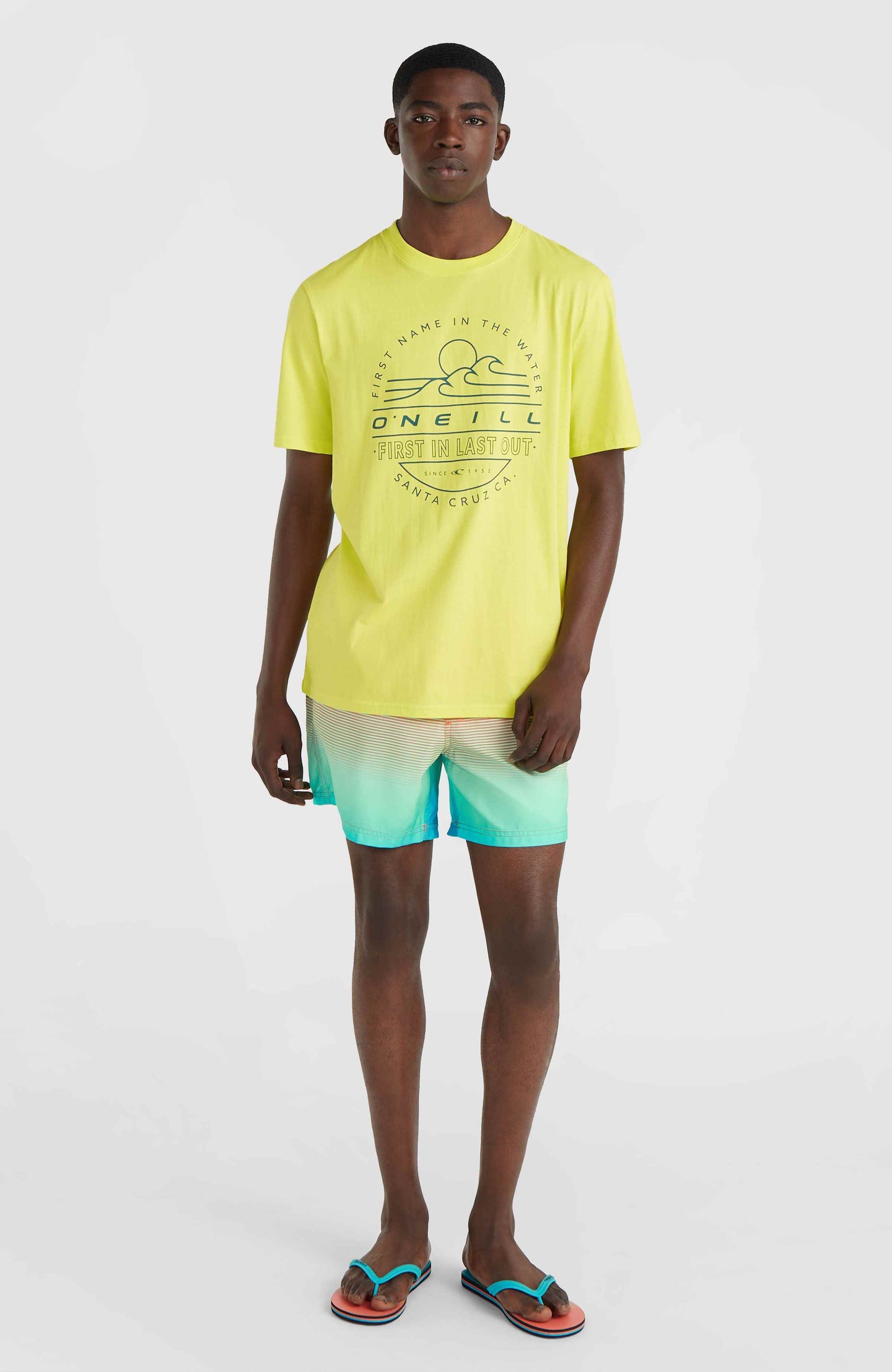 Jack O'Neill Muir T-Shirt - Neon Yellow