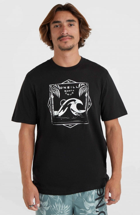 Mix & Match Wave T-Shirt - Black Out