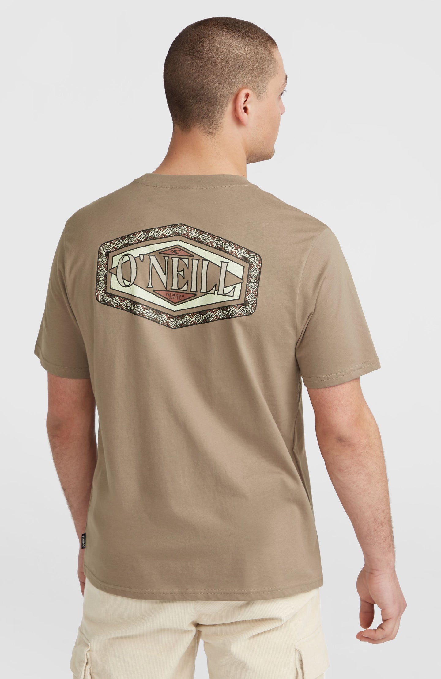 O'Neill Back Print T-Shirt - Concrete