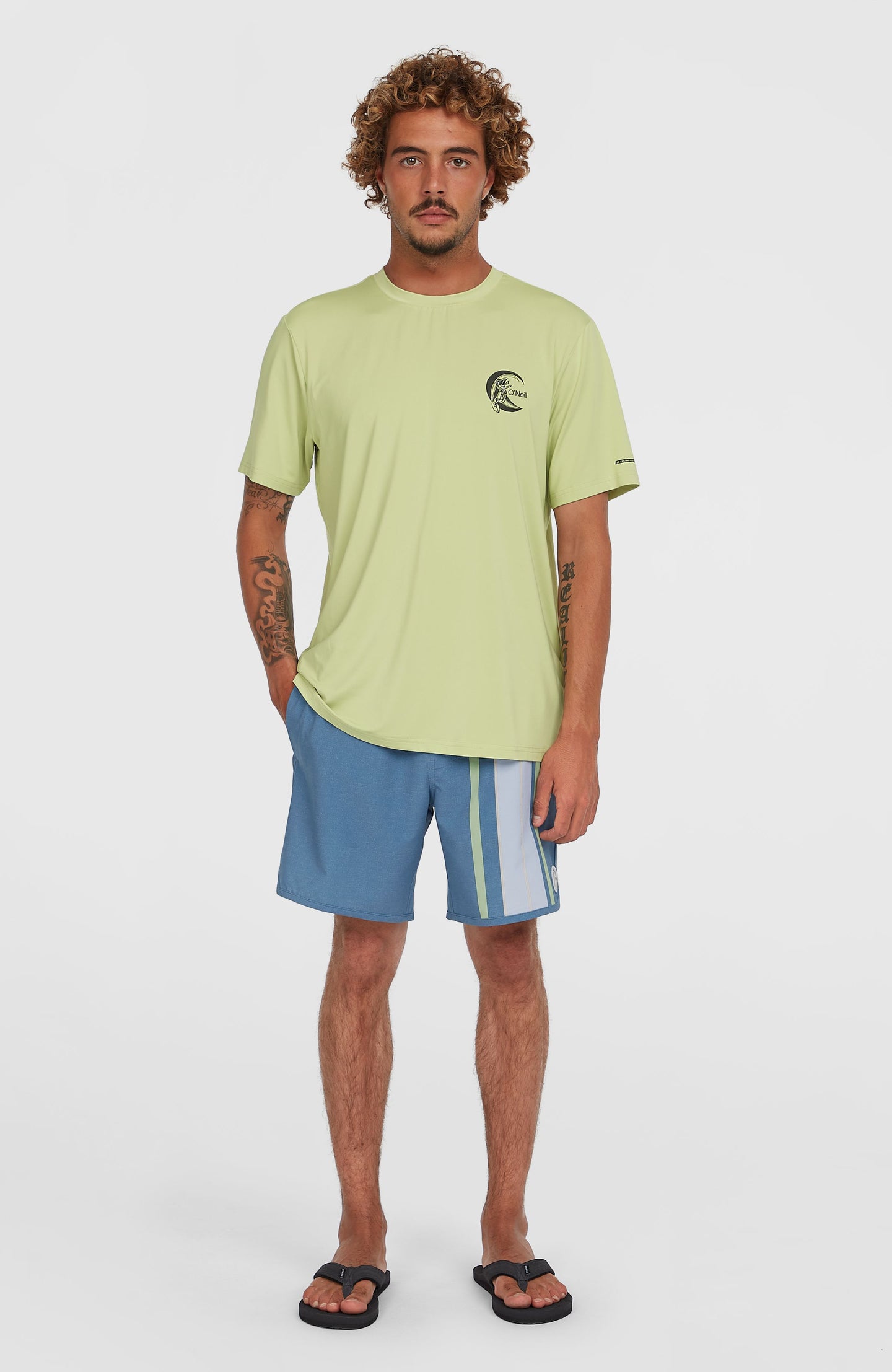 O'Riginals Hybrid Upf Back Print T-Shirt - Ashton Leaf