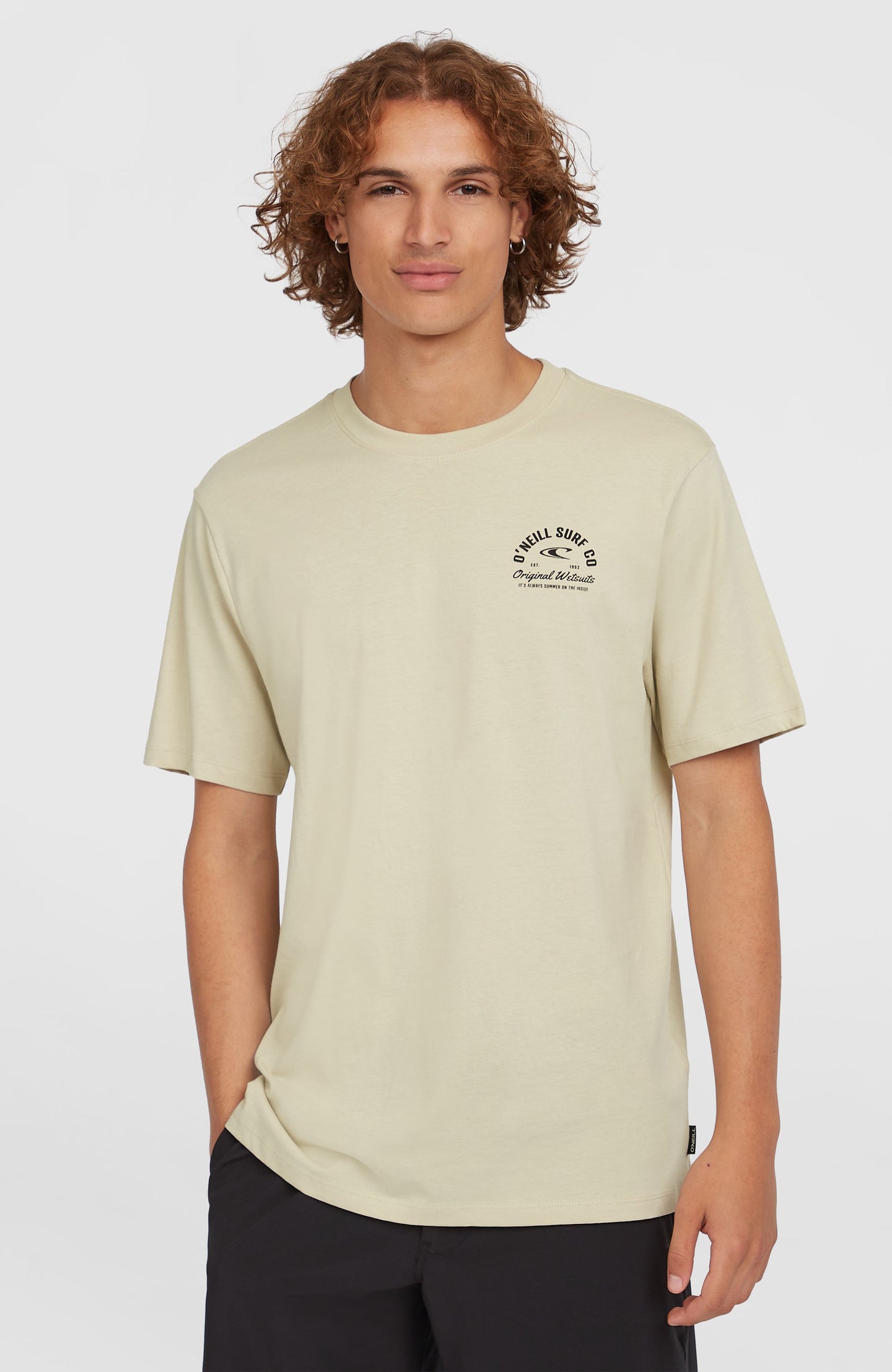 O'Neill Surf Co T-Shirt - Light Khaki