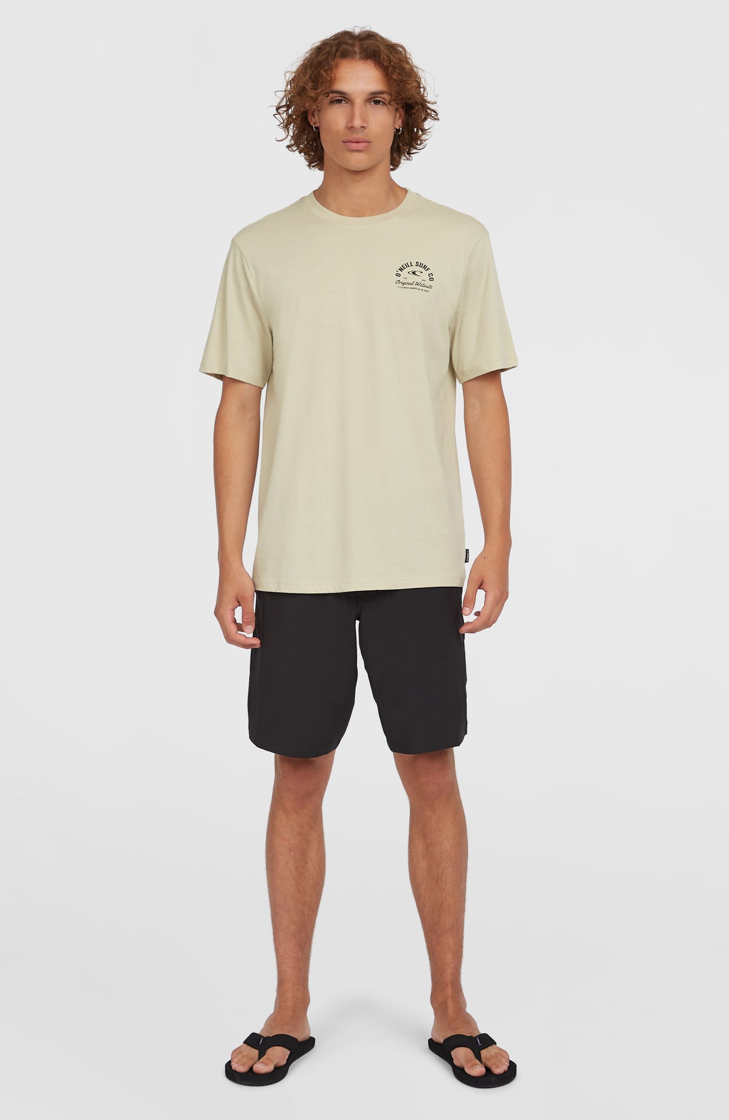 O'Neill Surf Co T-Shirt - Light Khaki