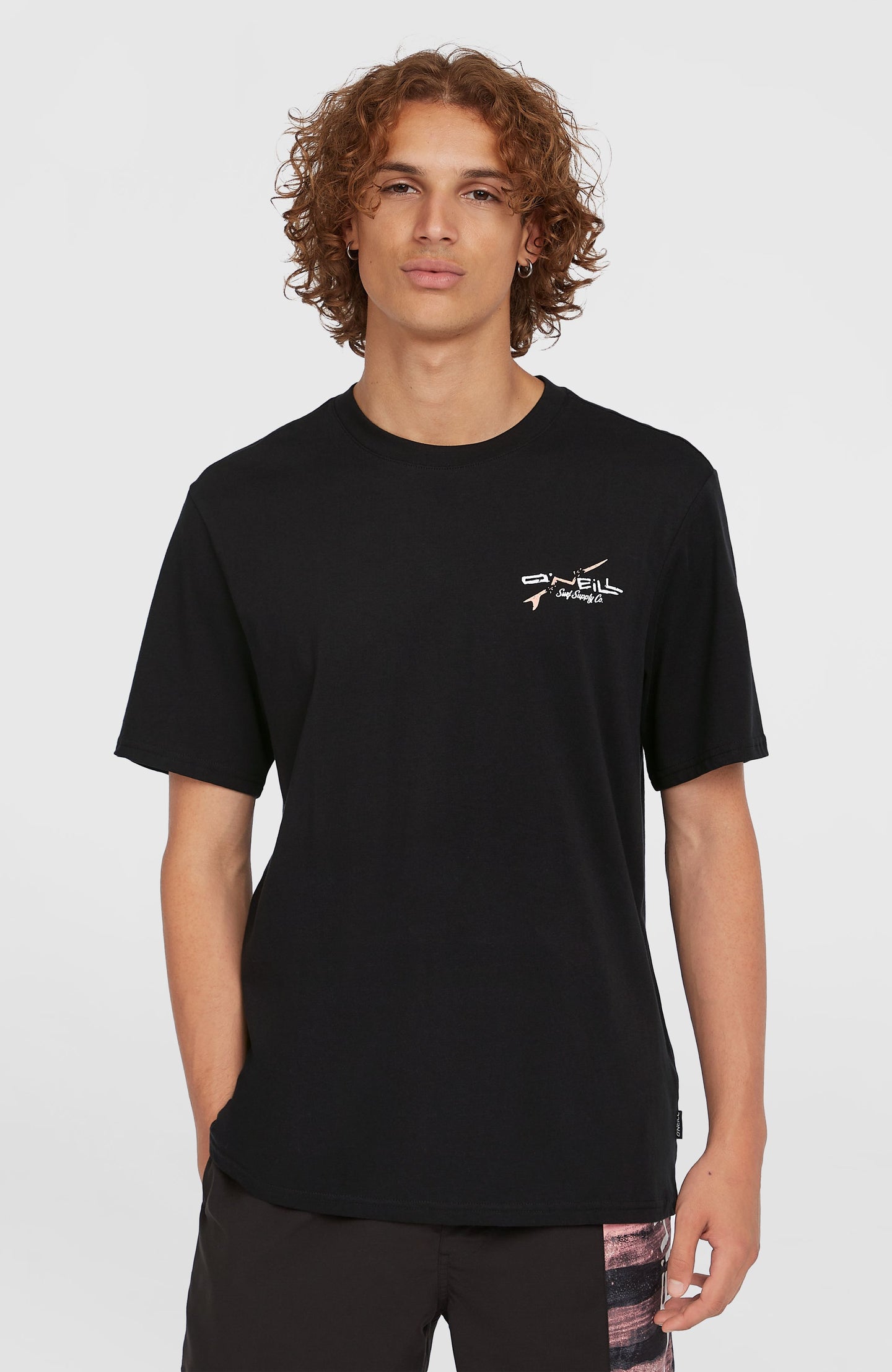 O'Neill Retro Back Print T-Shirt - Black Out