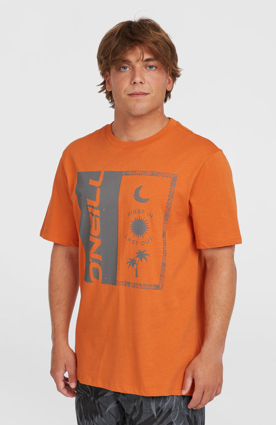 O'Neill Front Print T-Shirt - Cinnamon Stick