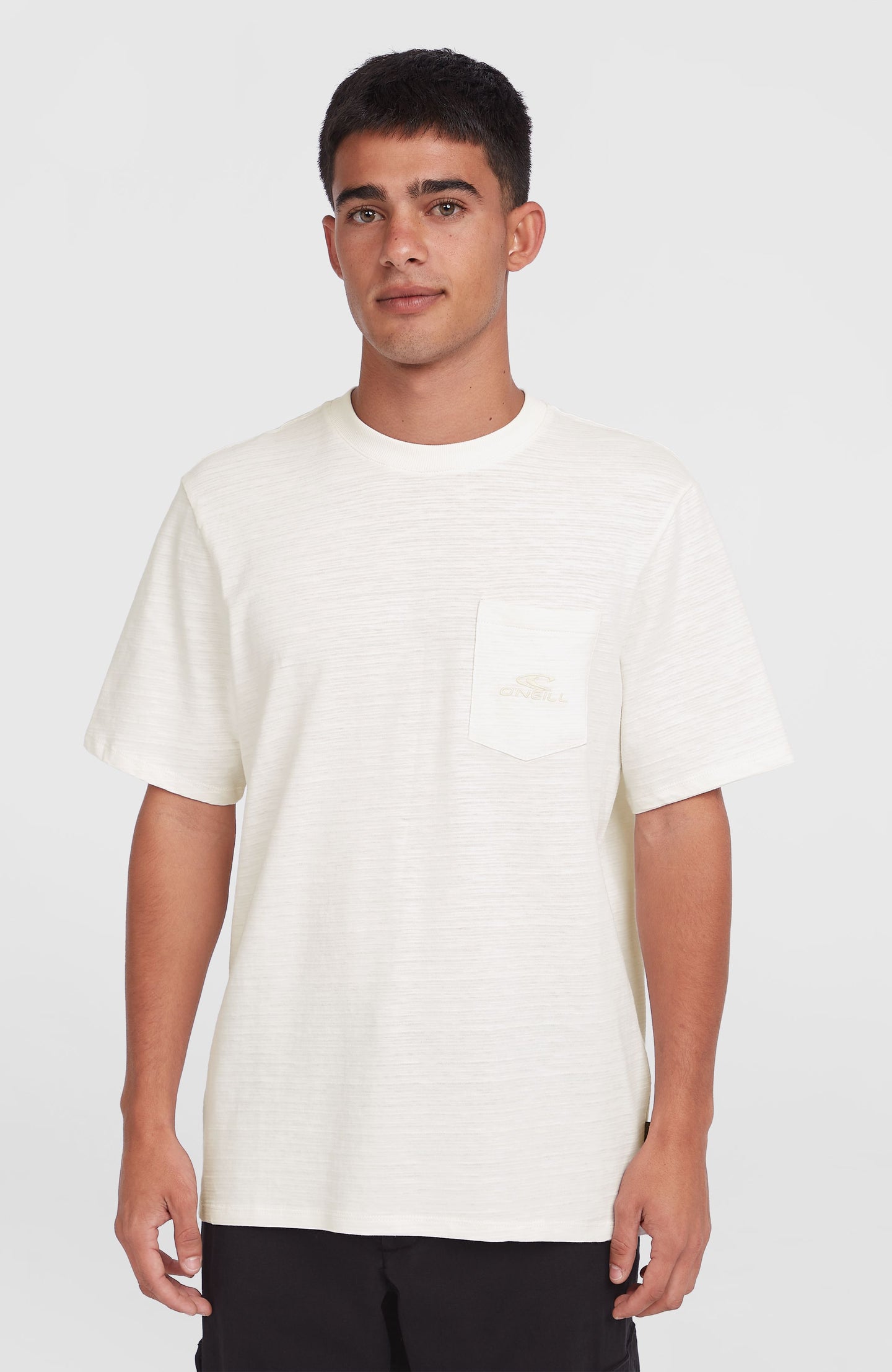 O'Neill Slub Chest Pocket T-Shirt - Snow White