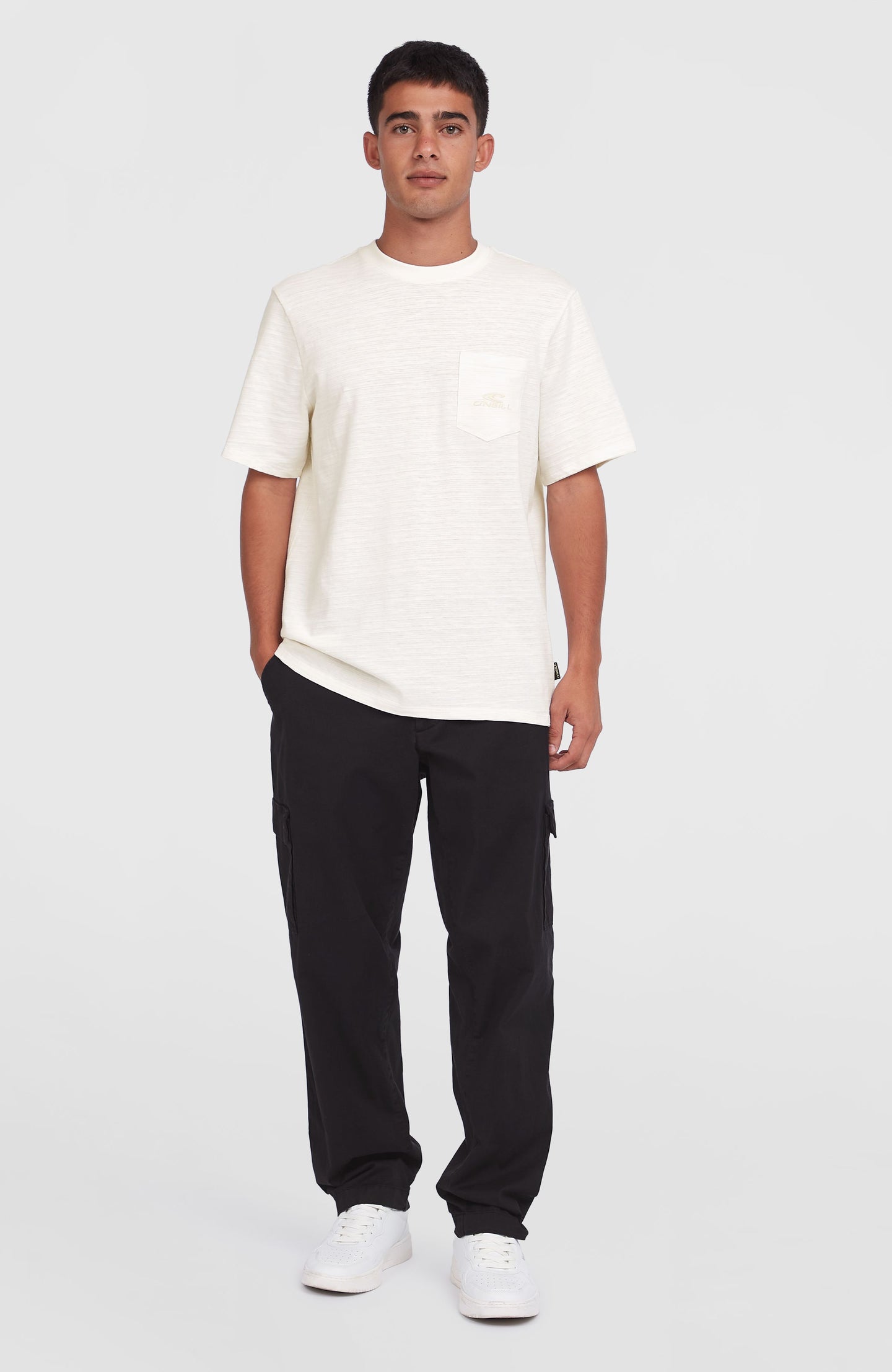 O'Neill Slub Chest Pocket T-Shirt - Snow White