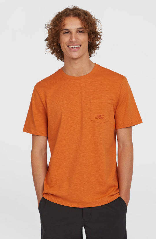 O'Neill Slub Chest Pocket T-Shirt - Cinnamon Stick