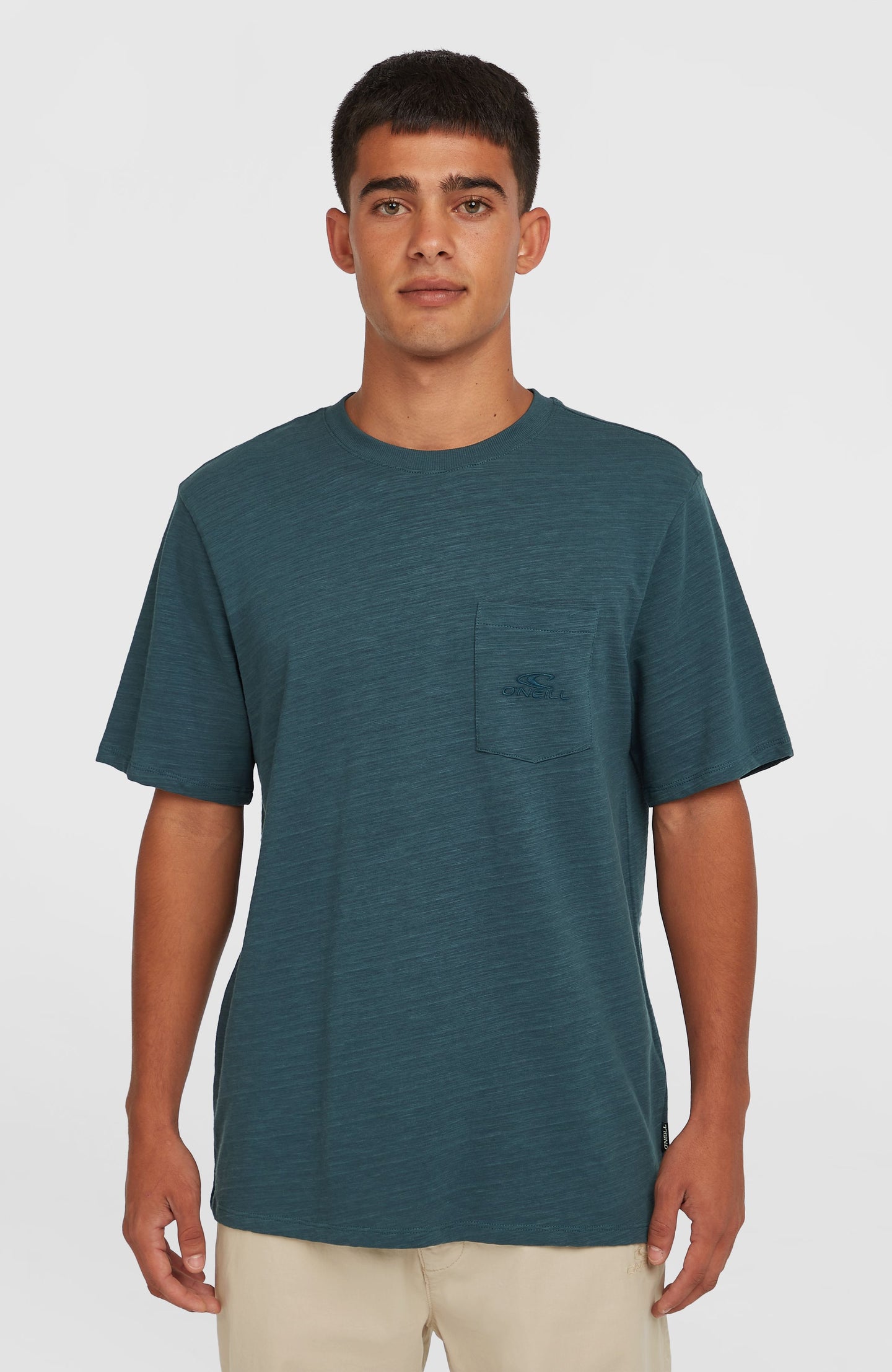 O'Neill Slub Chest Pocket T-Shirt - Alma Steel
