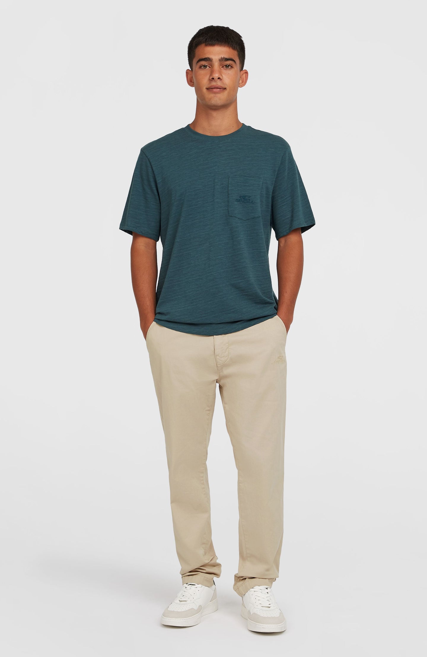 O'Neill Slub Chest Pocket T-Shirt - Alma Steel