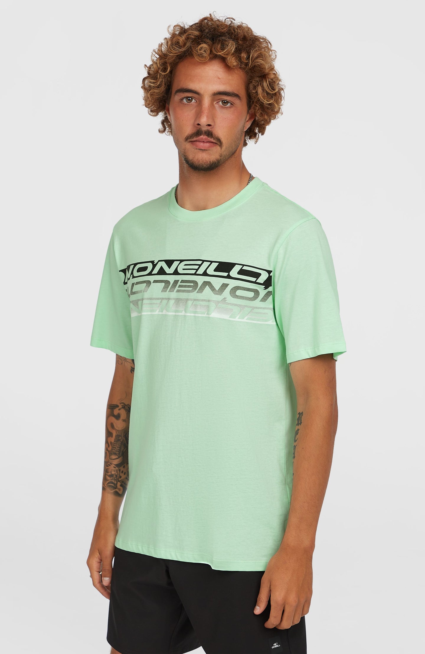 O'Neill Stripe T-Shirt - Mildrew Mint
