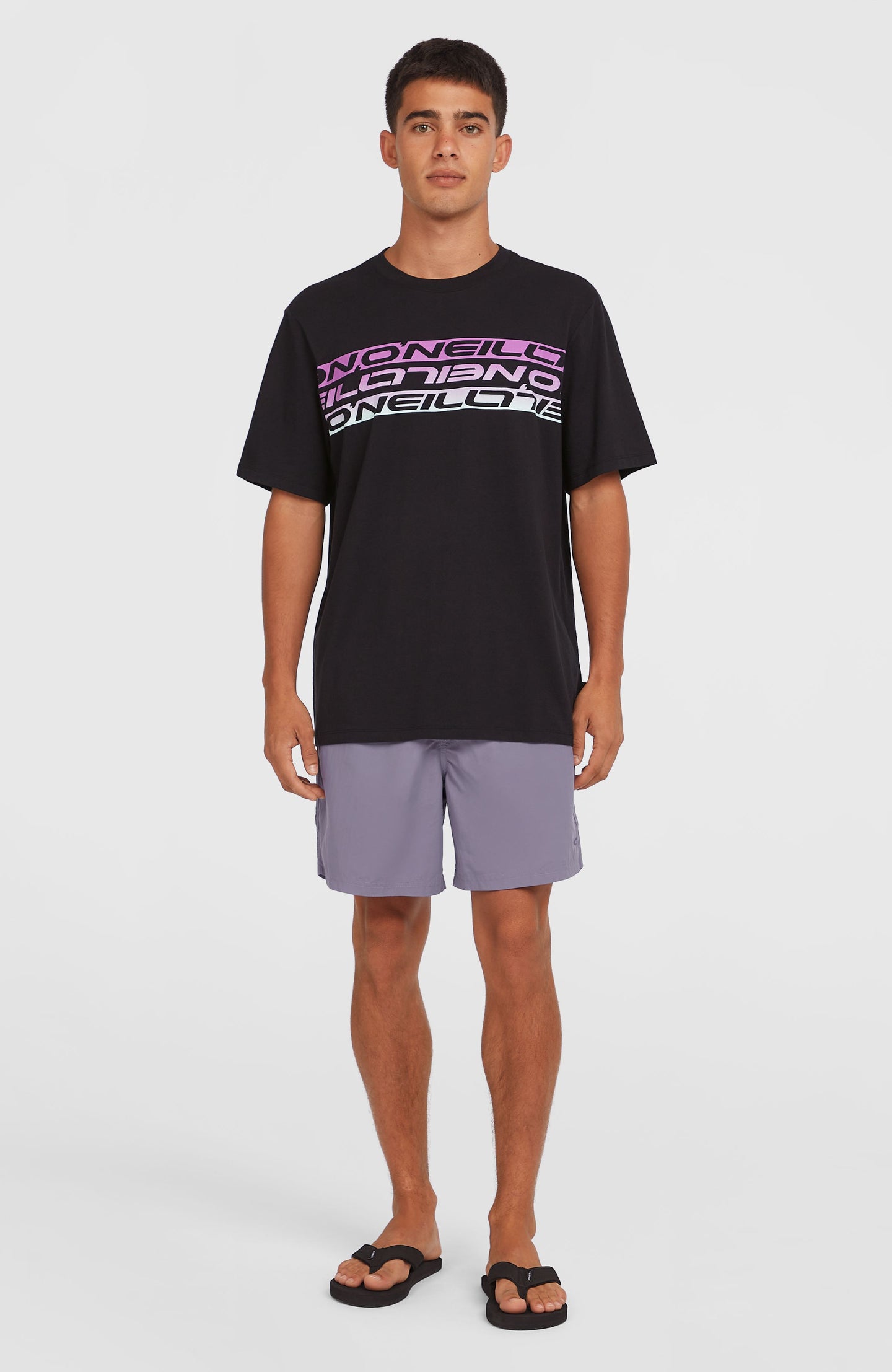 O'Neill Stripe T-Shirt - Black Out