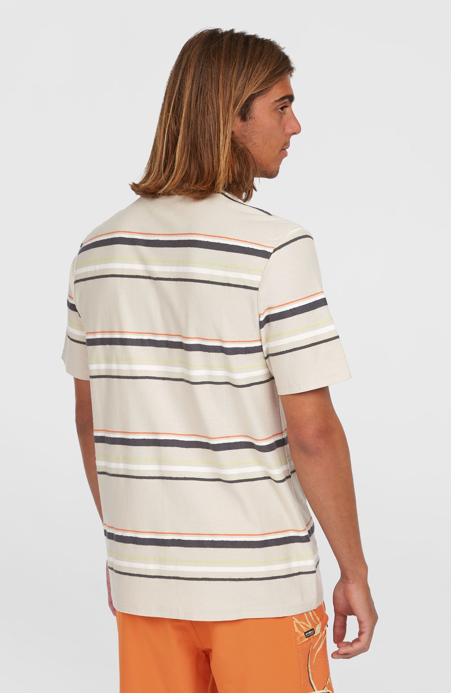 O'Riginals Stripe T-Shirt - Beige Originals Retro Stripe