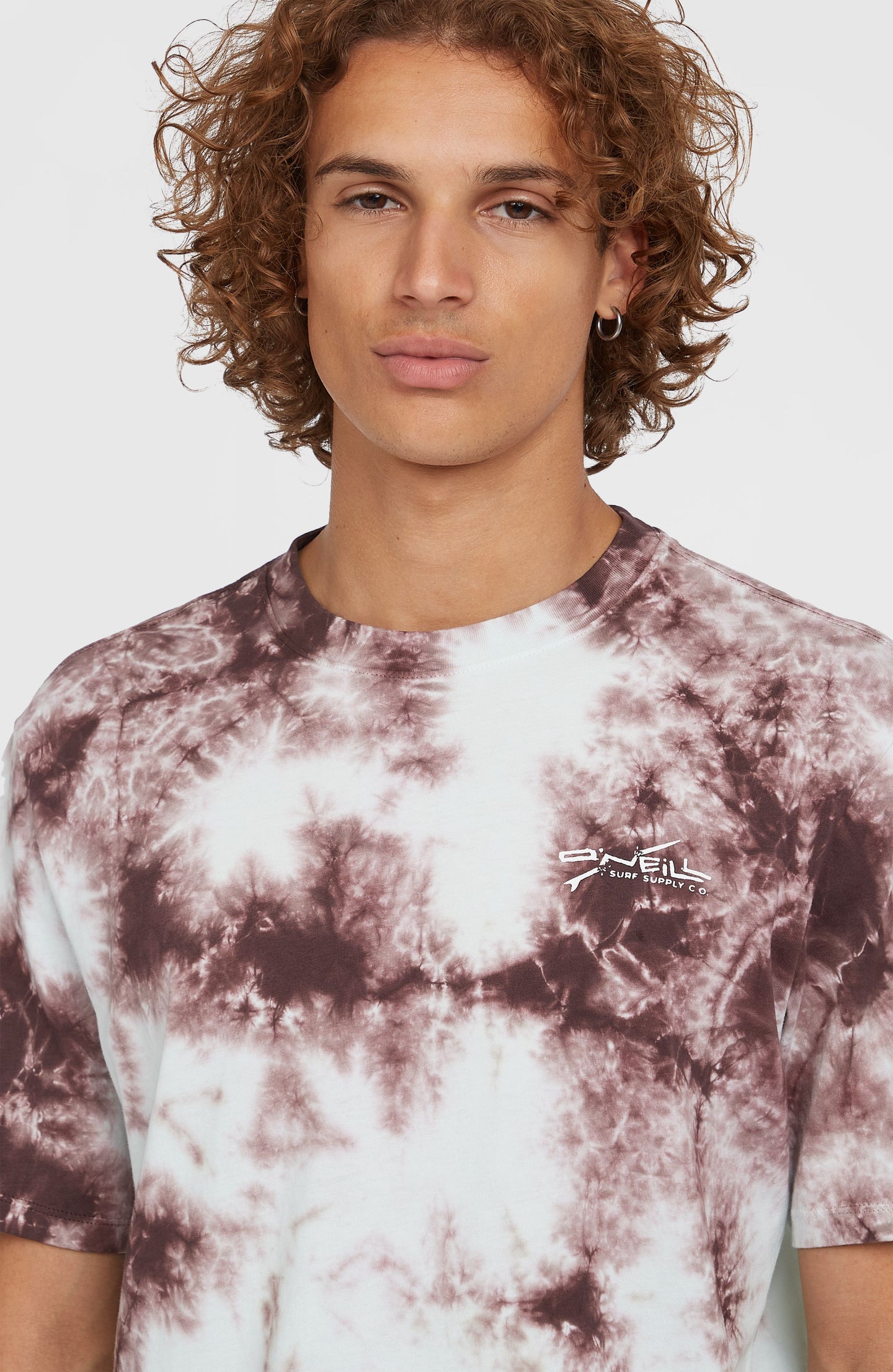 O'Neill Tie Dye Graphic T-Shirt - Purple Tie Dye Print